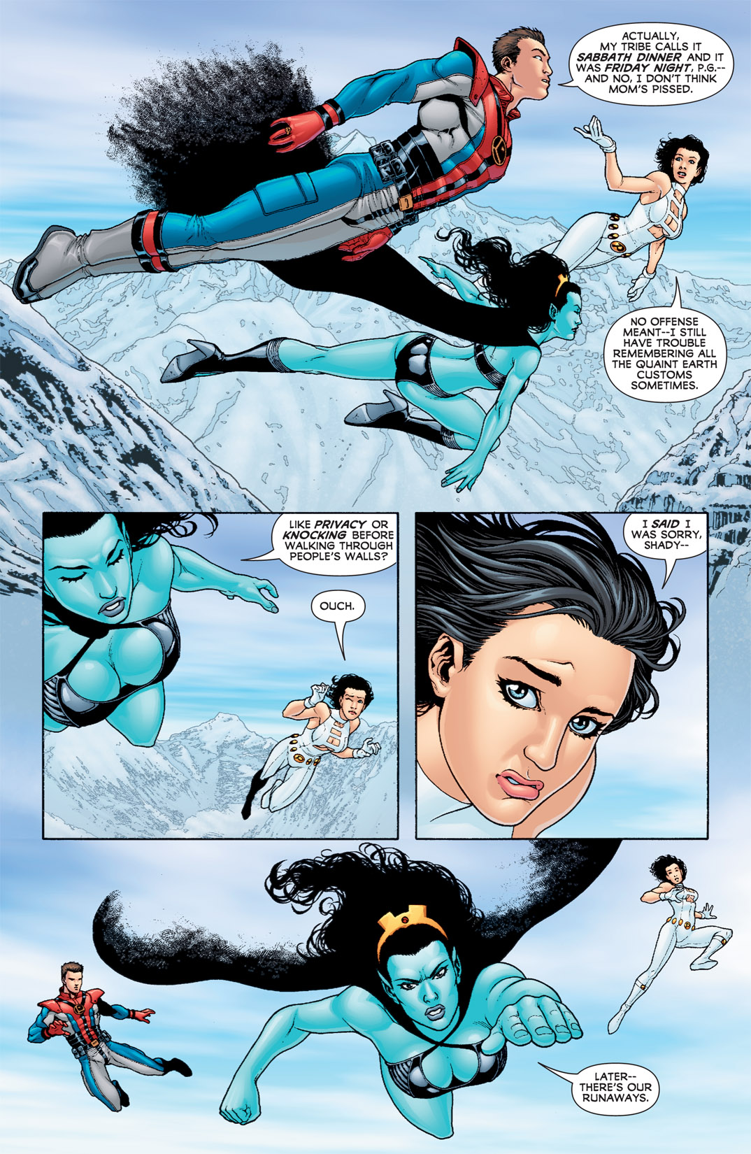 Read online Legion of Super-Heroes (2010) comic -  Issue #6 - 4