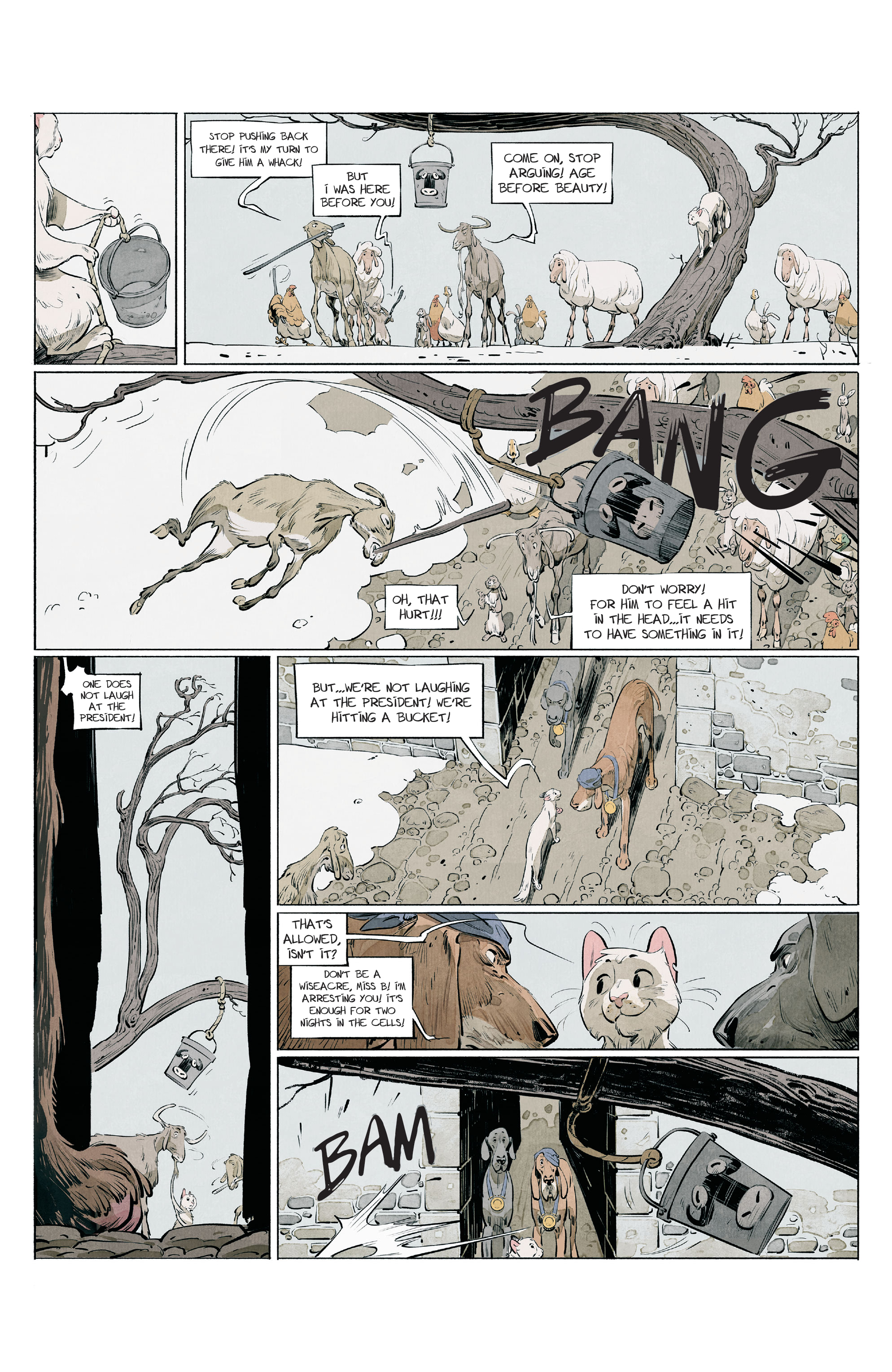 Read online Animal Castle comic -  Issue #4 - 8