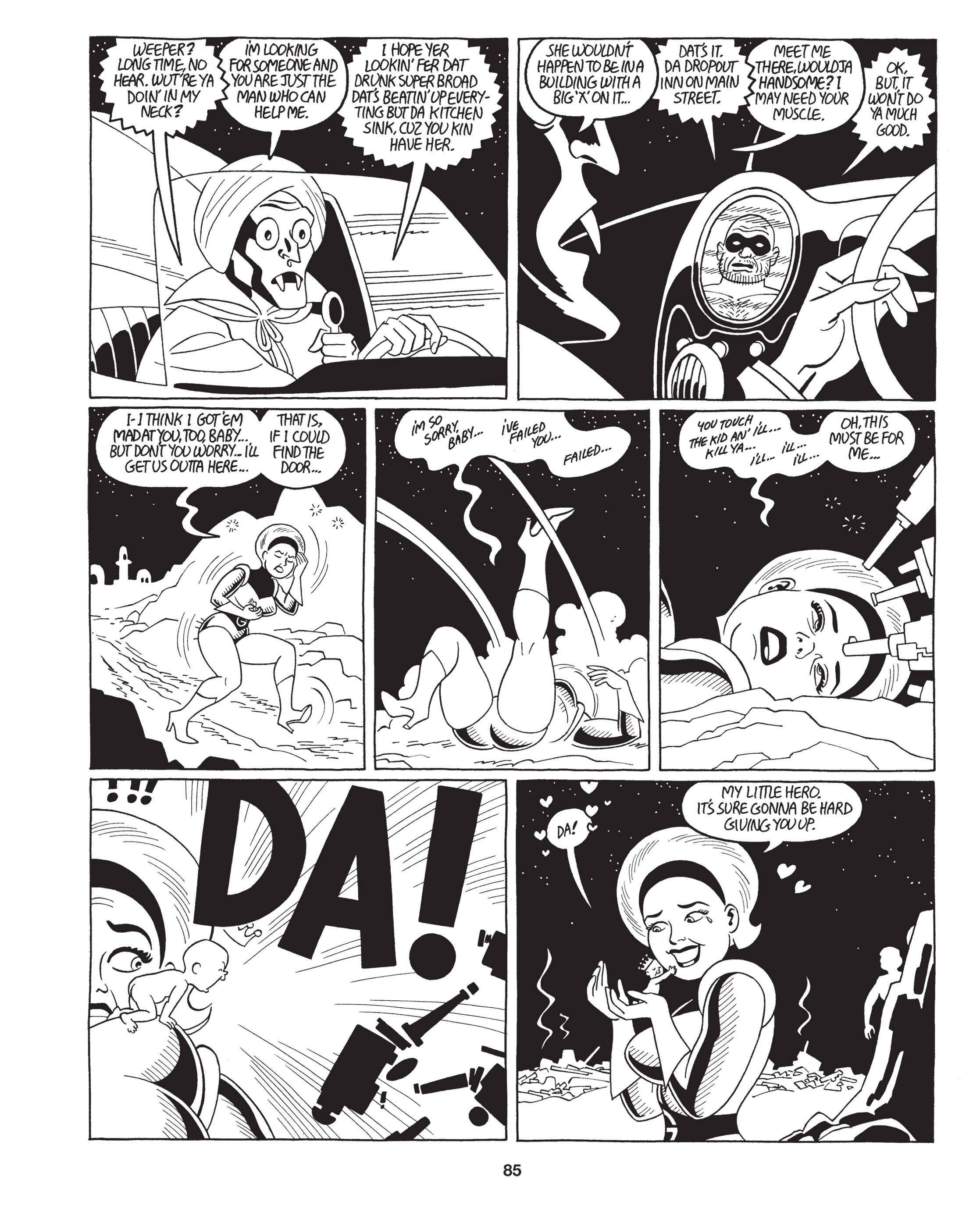 Read online Love and Rockets: New Stories comic -  Issue #1 - 87