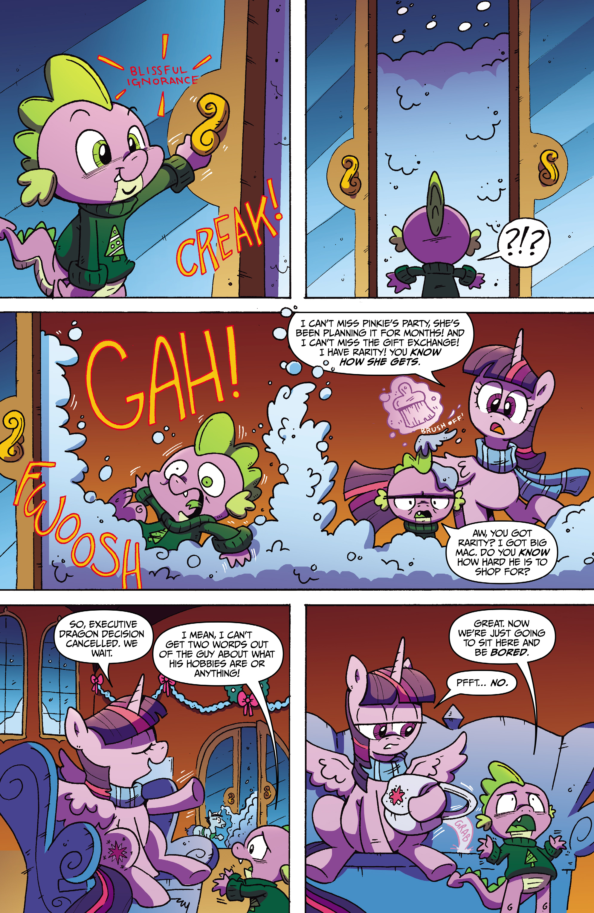 Read online My Little Pony Holiday Special comic -  Issue # Full - 4