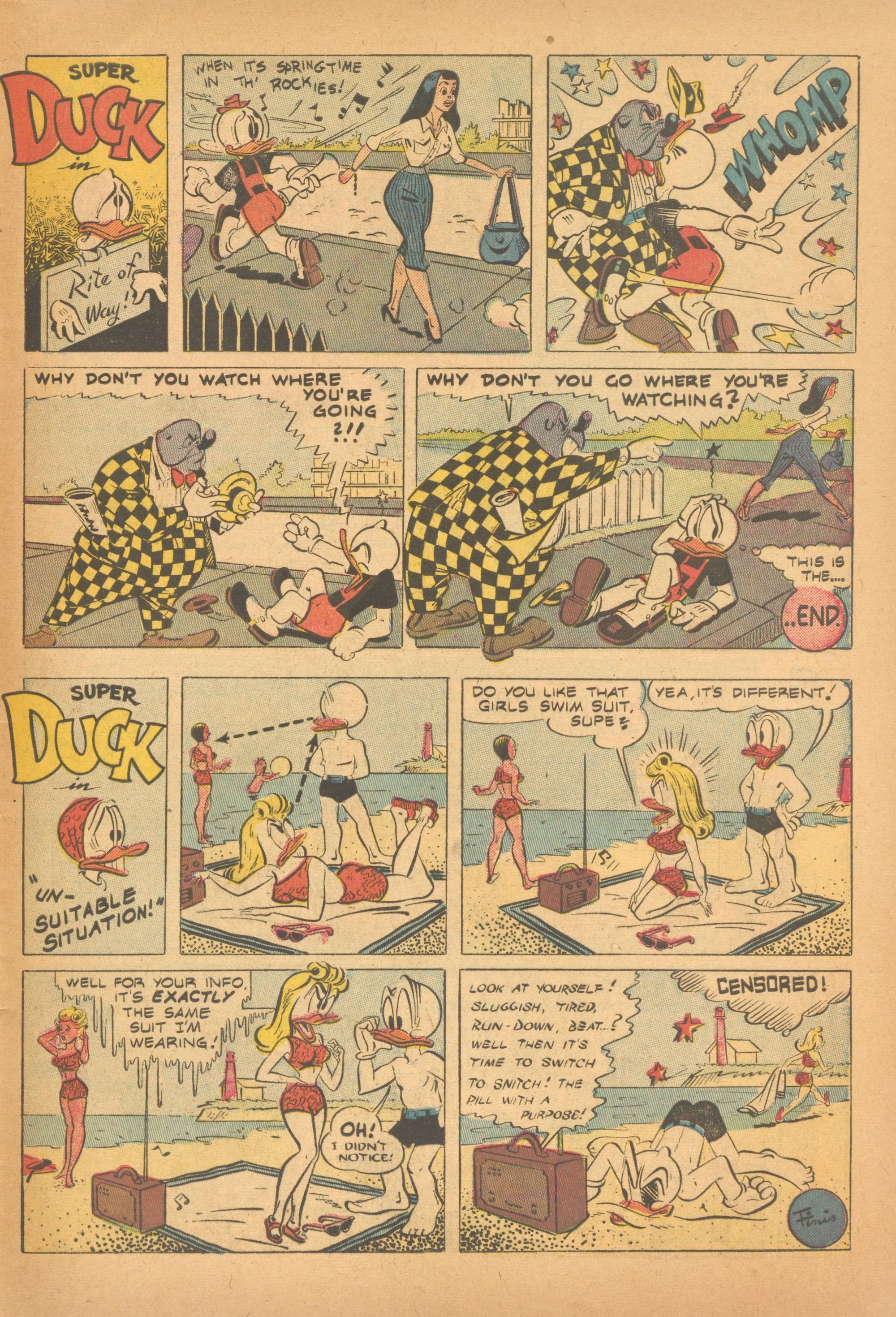 Read online Super Duck Comics comic -  Issue #58 - 29