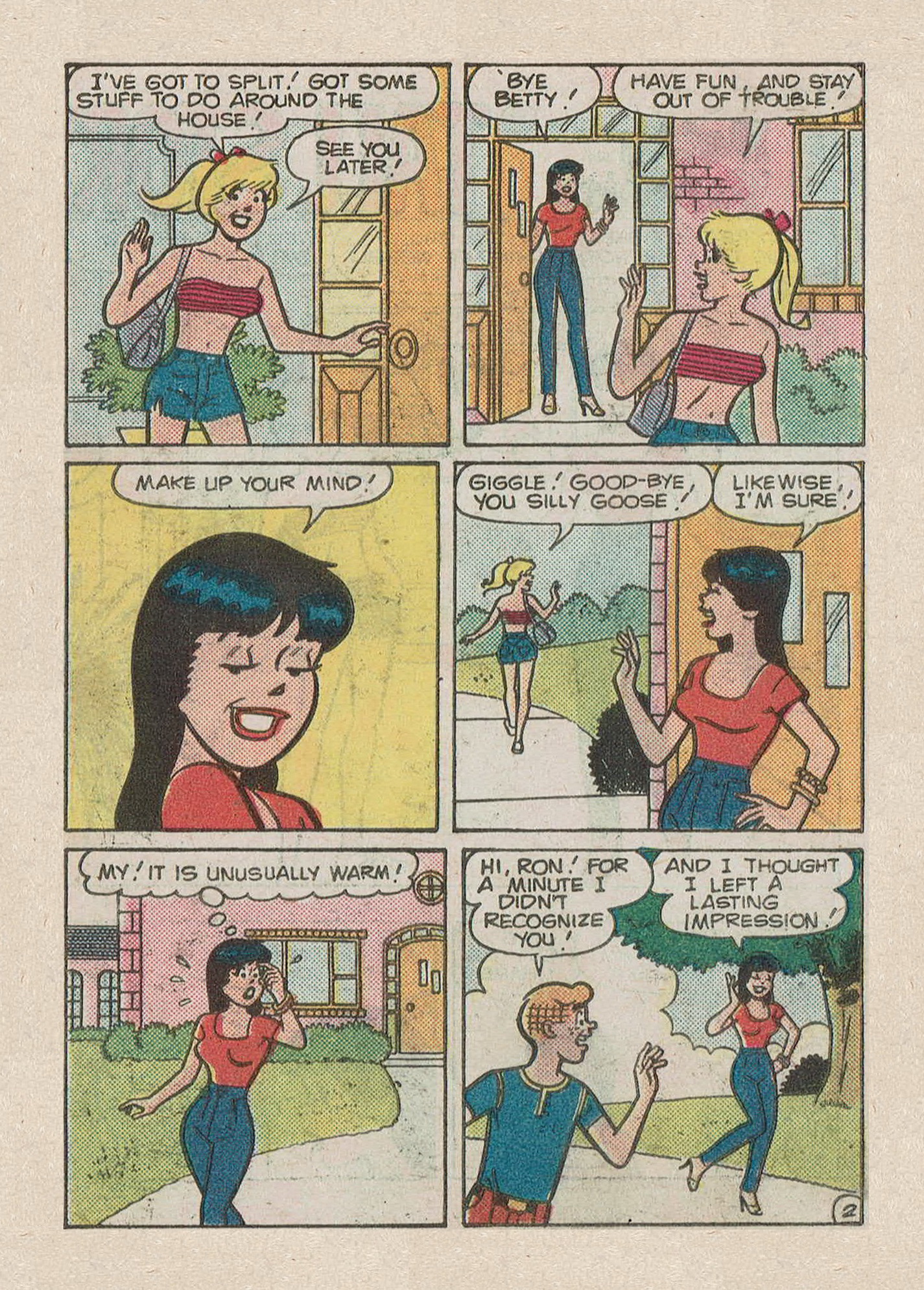 Read online Betty and Veronica Digest Magazine comic -  Issue #26 - 78