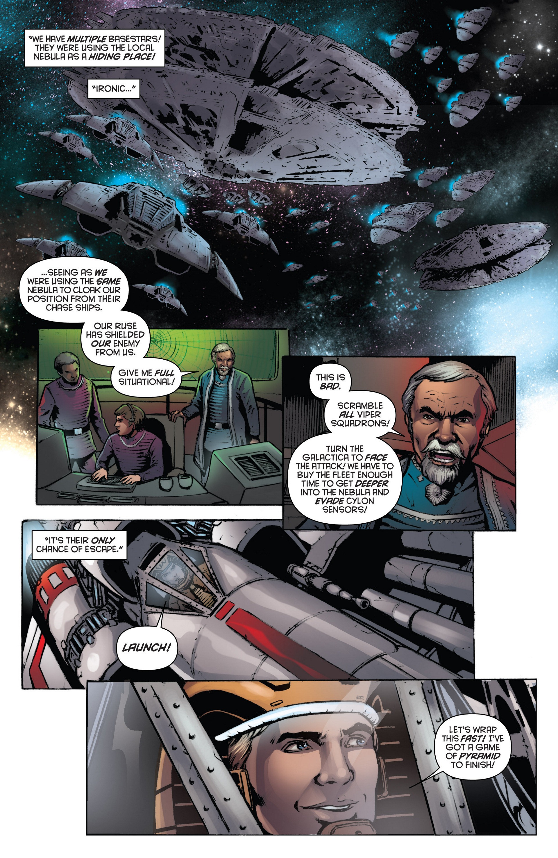Classic Battlestar Galactica (2013) 1 Page 12