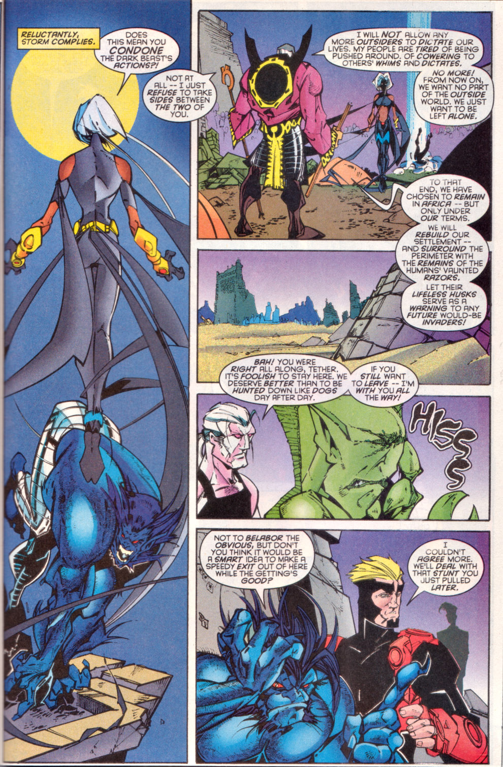 Read online X-Men Annual comic -  Issue #21 - 36