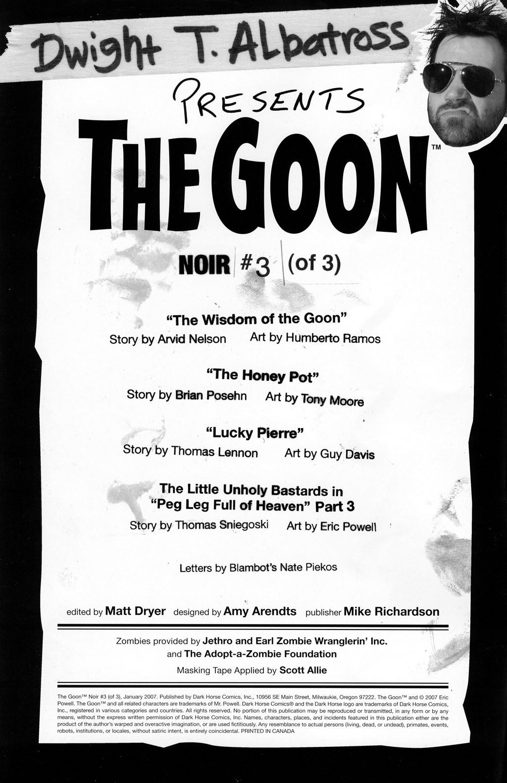 Read online The Goon Noir comic -  Issue #3 - 2