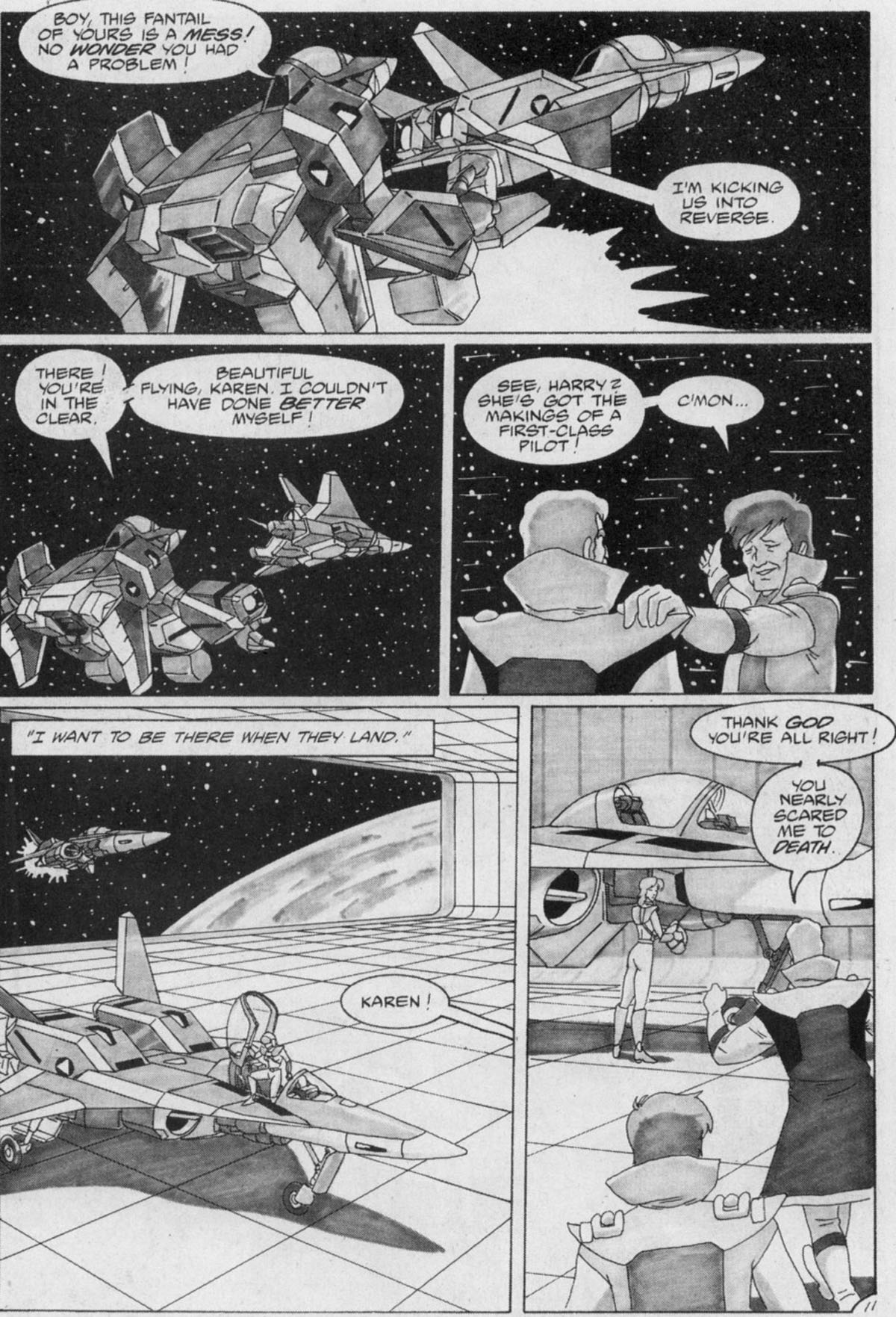 Read online Robotech II: The Sentinels - The Marriage of Rick Hunter and Lisa Hayes comic -  Issue # TPB 2 - 20
