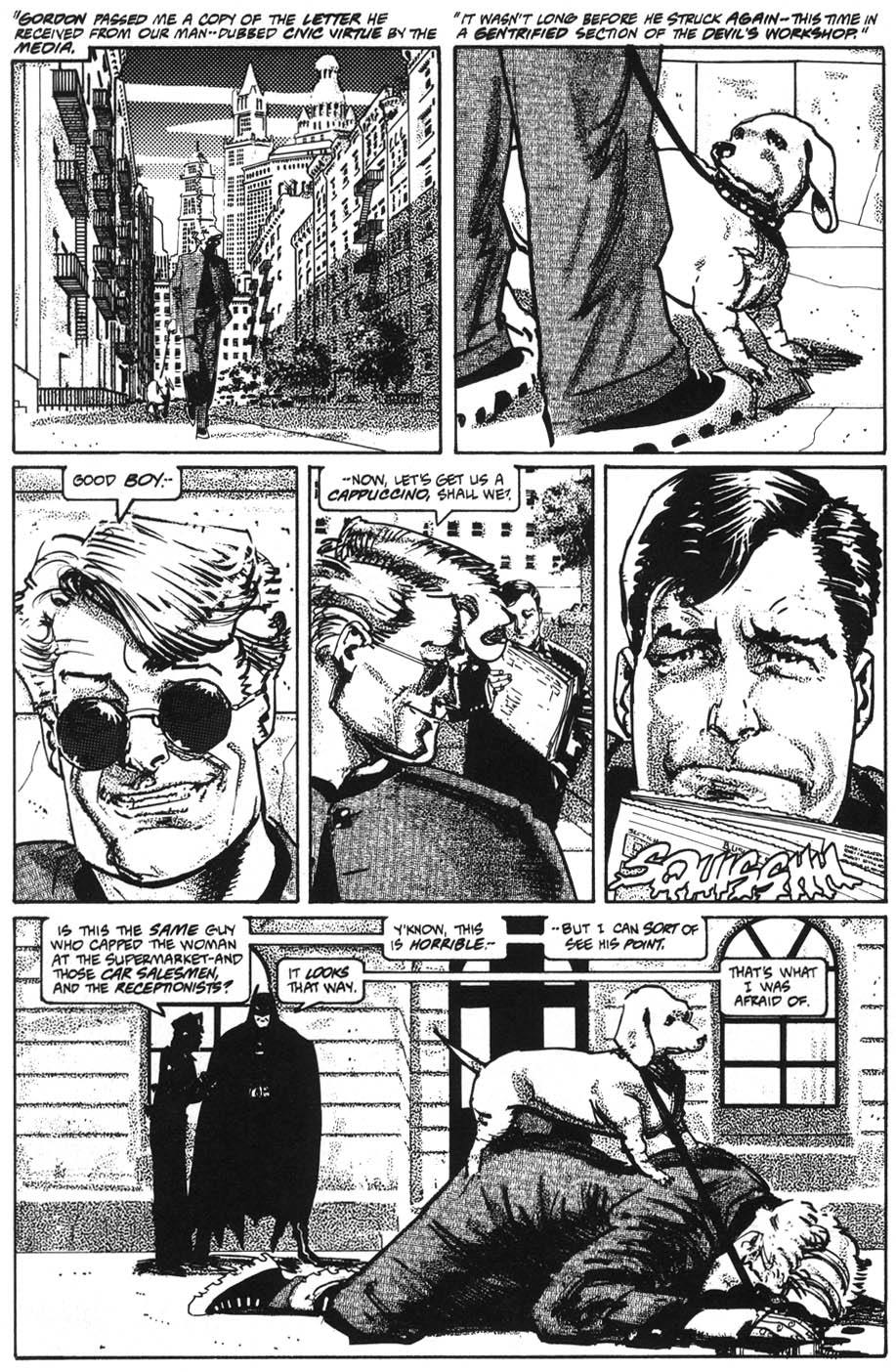 Read online Batman Black and White comic -  Issue #1 - 34