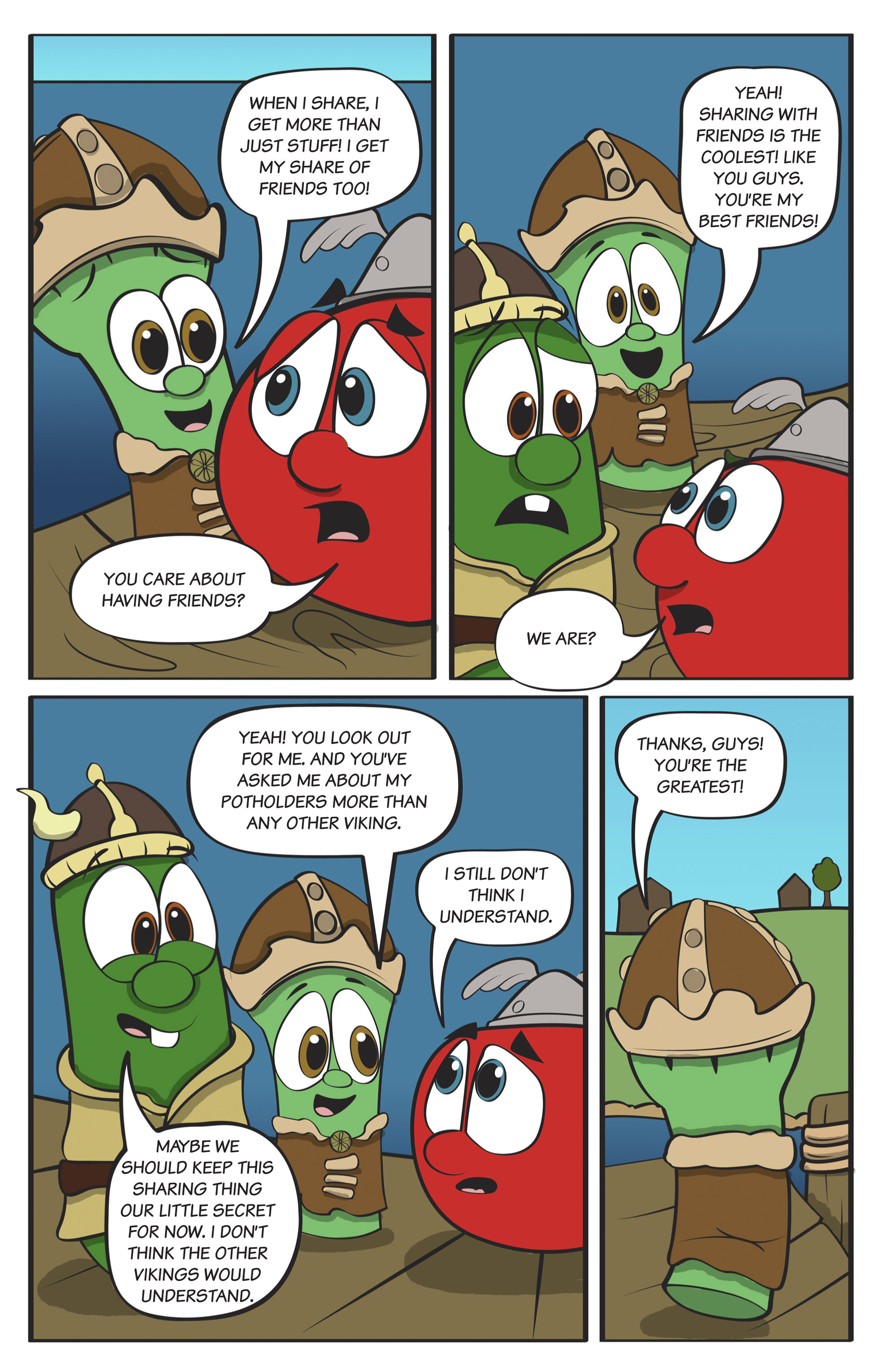Read online VeggieTales comic -  Issue #5 - 14