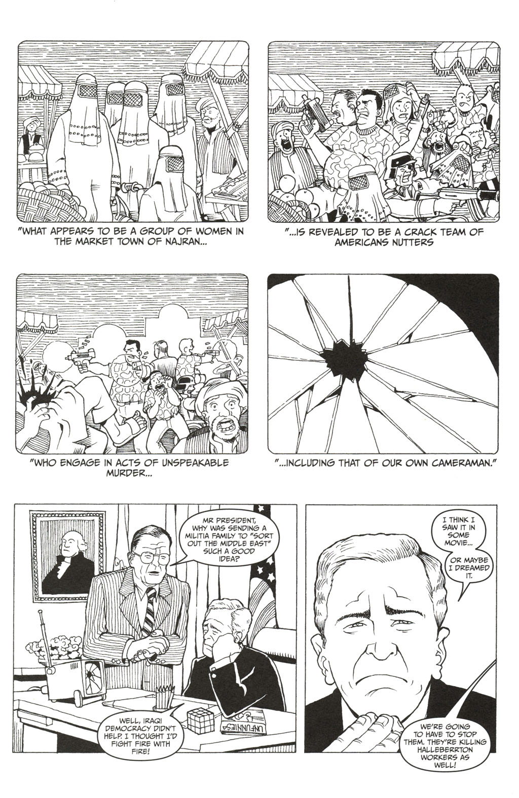 Read online Rich Johnston's Holed Up comic -  Issue #3 - 6