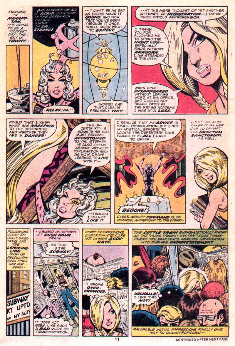 Read online The Defenders (1972) comic -  Issue #53 - 8