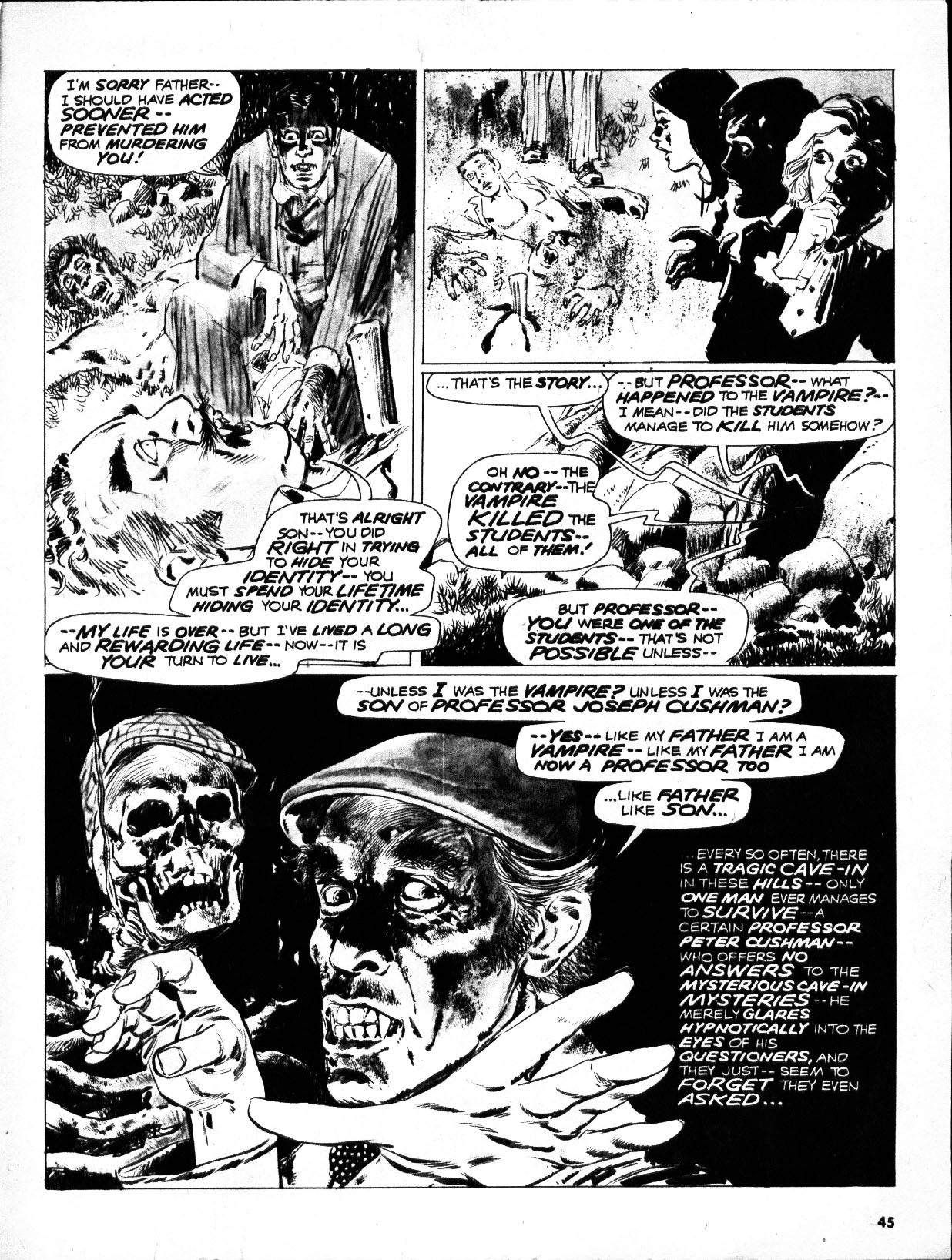 Read online Nightmare (1970) comic -  Issue #22 - 45