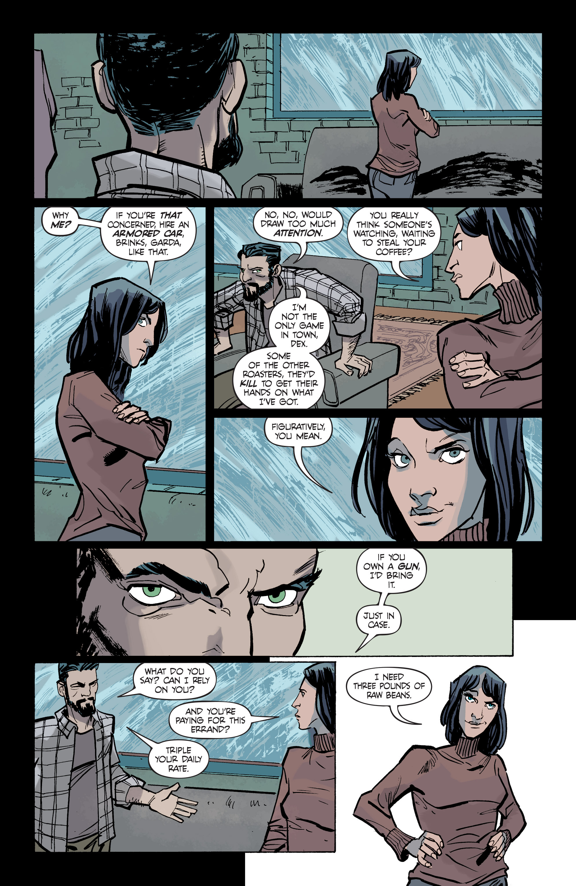 Read online Stumptown comic -  Issue #6 - 7
