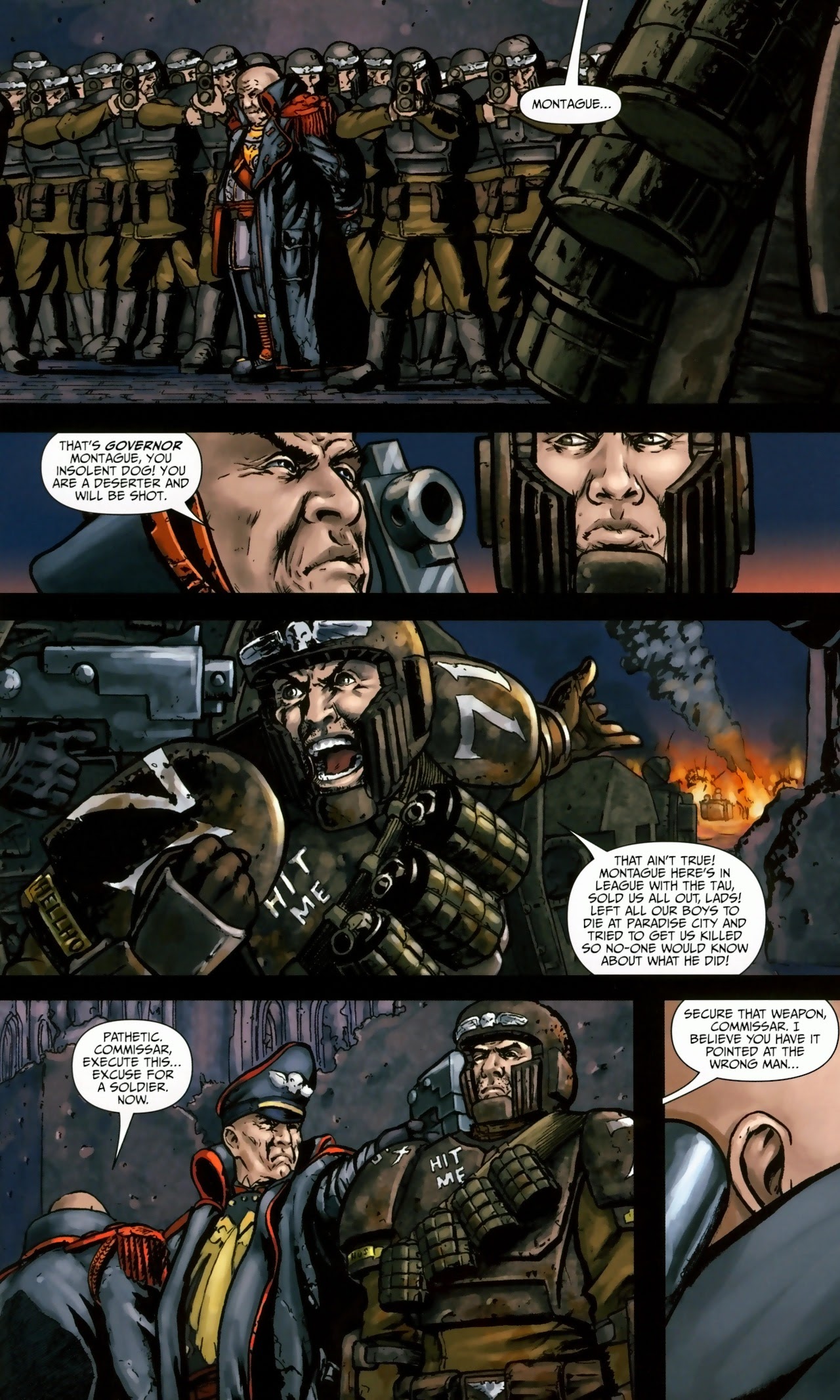 Read online Warhammer 40,000: Fire & Honour comic -  Issue #4 - 22