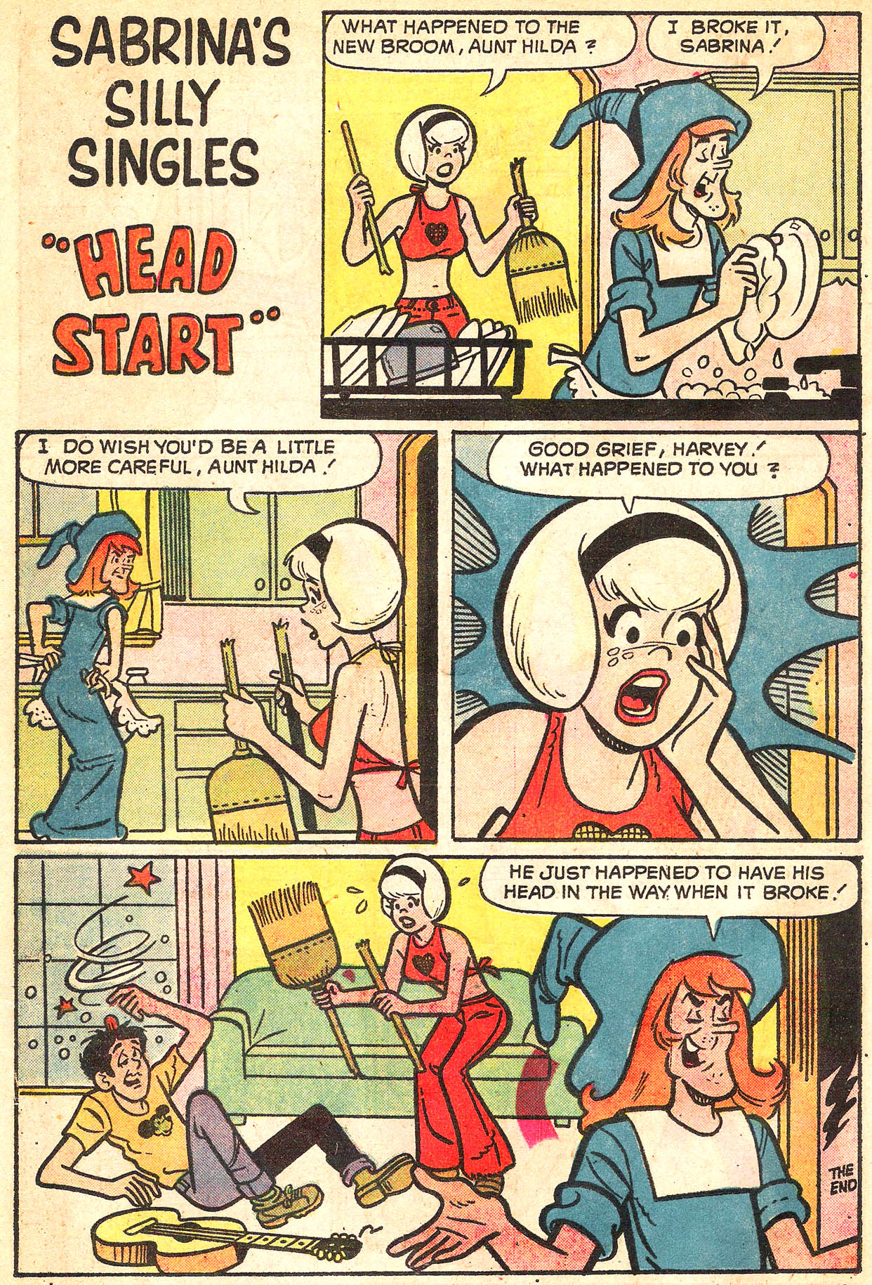 Read online Sabrina The Teenage Witch (1971) comic -  Issue #20 - 21