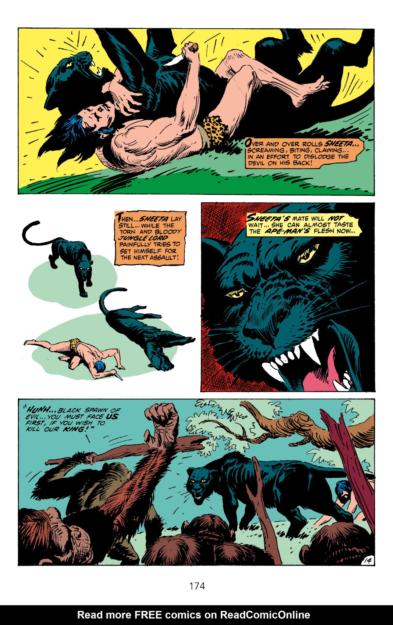 Read online Edgar Rice Burroughs' Tarzan The Joe Kubert Years comic -  Issue # TPB 1 (Part 2) - 75