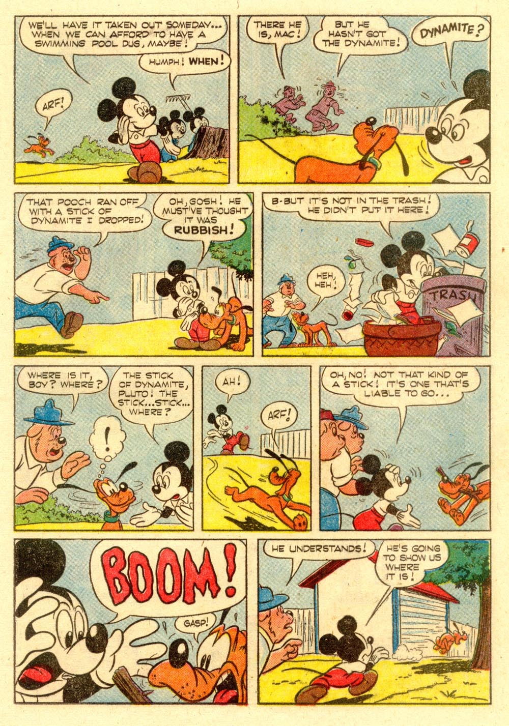 Read online Walt Disney's Comics and Stories comic -  Issue #166 - 25