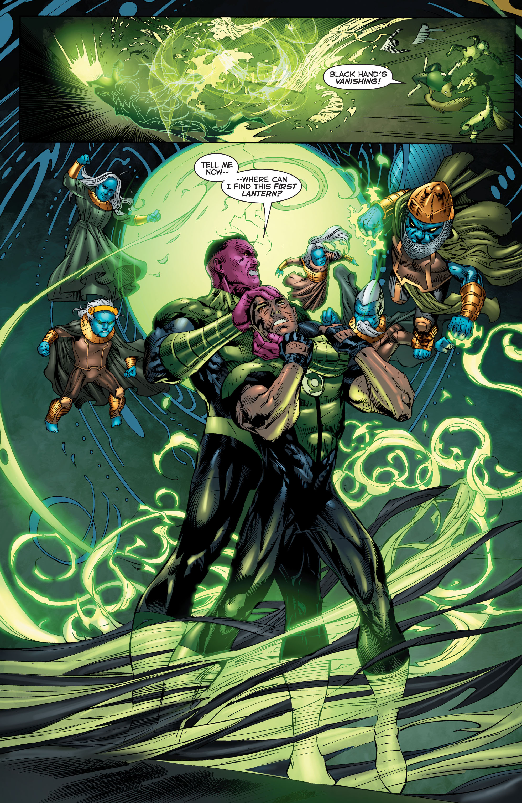 Read online Green Lantern: The Wrath of the First Lantern comic -  Issue # TPB - 105