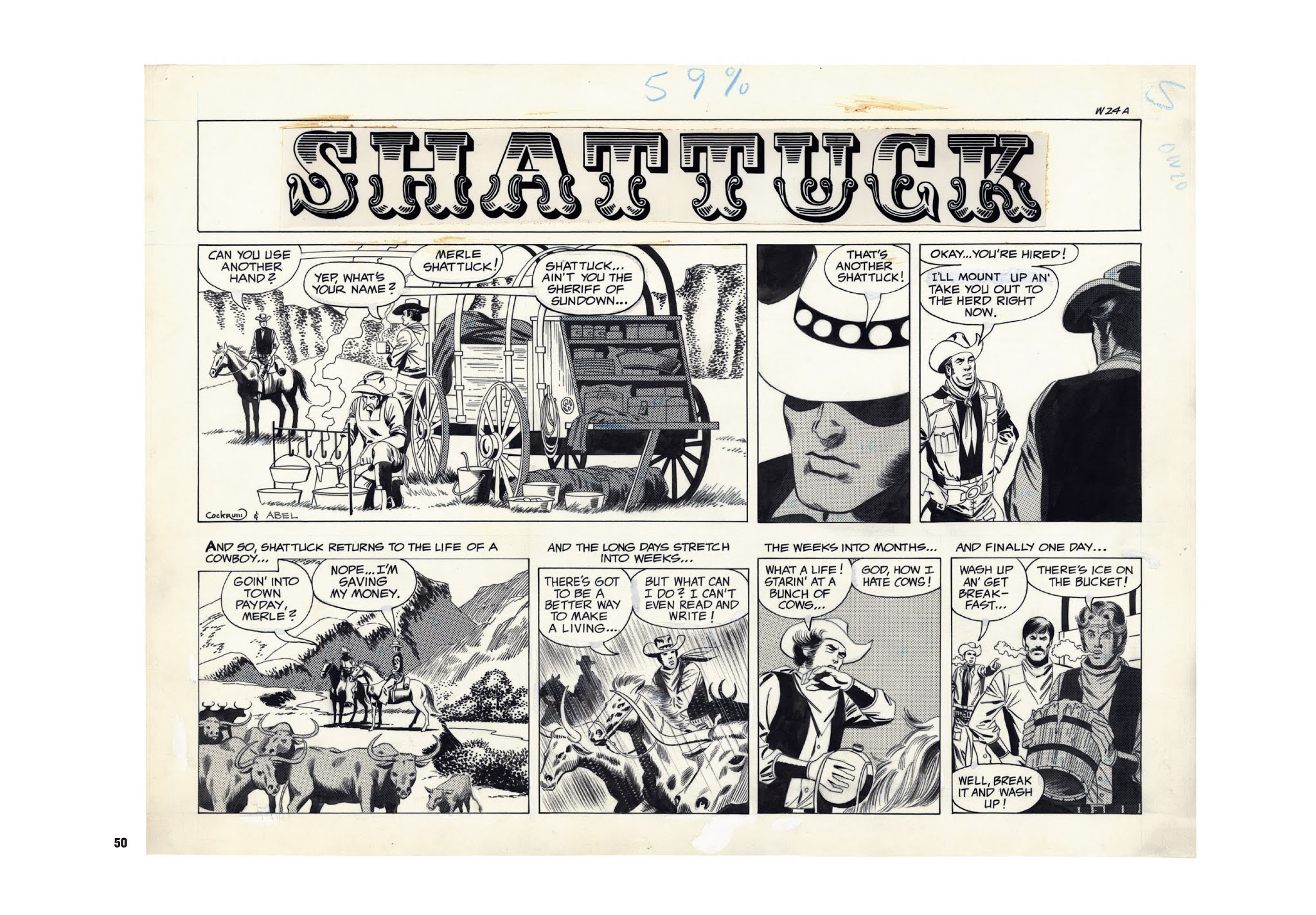 Read online Wallace Wood Presents Shattuck comic -  Issue # TPB - 50