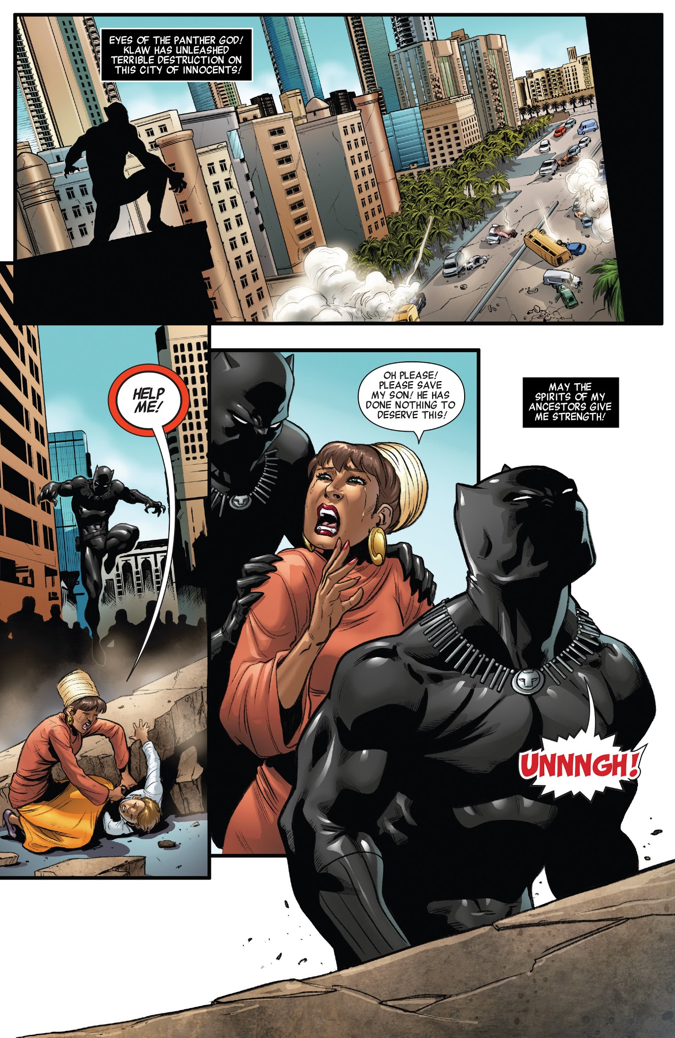 Read online Black Panther: The Sound and the Fury comic -  Issue # Full - 10