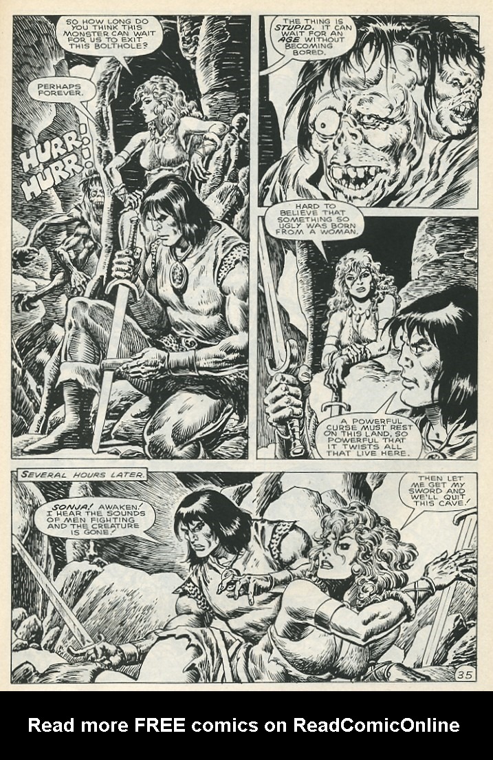 Read online The Savage Sword Of Conan comic -  Issue #144 - 41