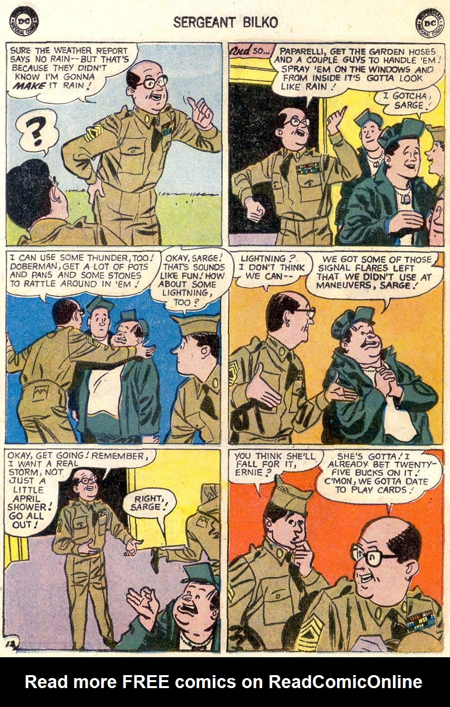 Read online Sergeant Bilko comic -  Issue #16 - 17