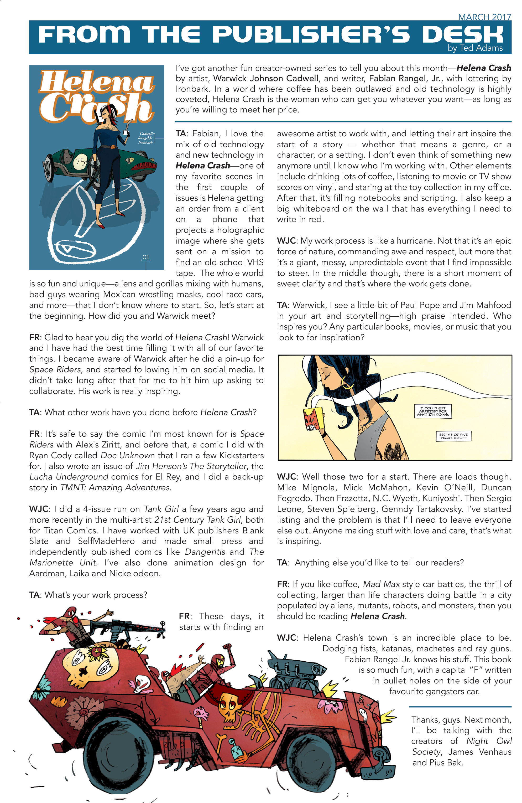 Read online Helena Crash comic -  Issue #1 - 26