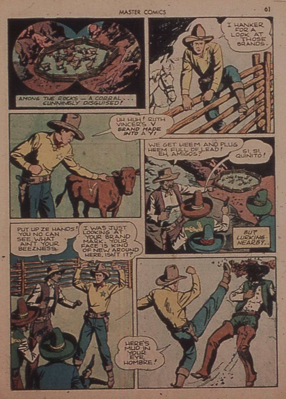 Read online Master Comics comic -  Issue #32 - 61
