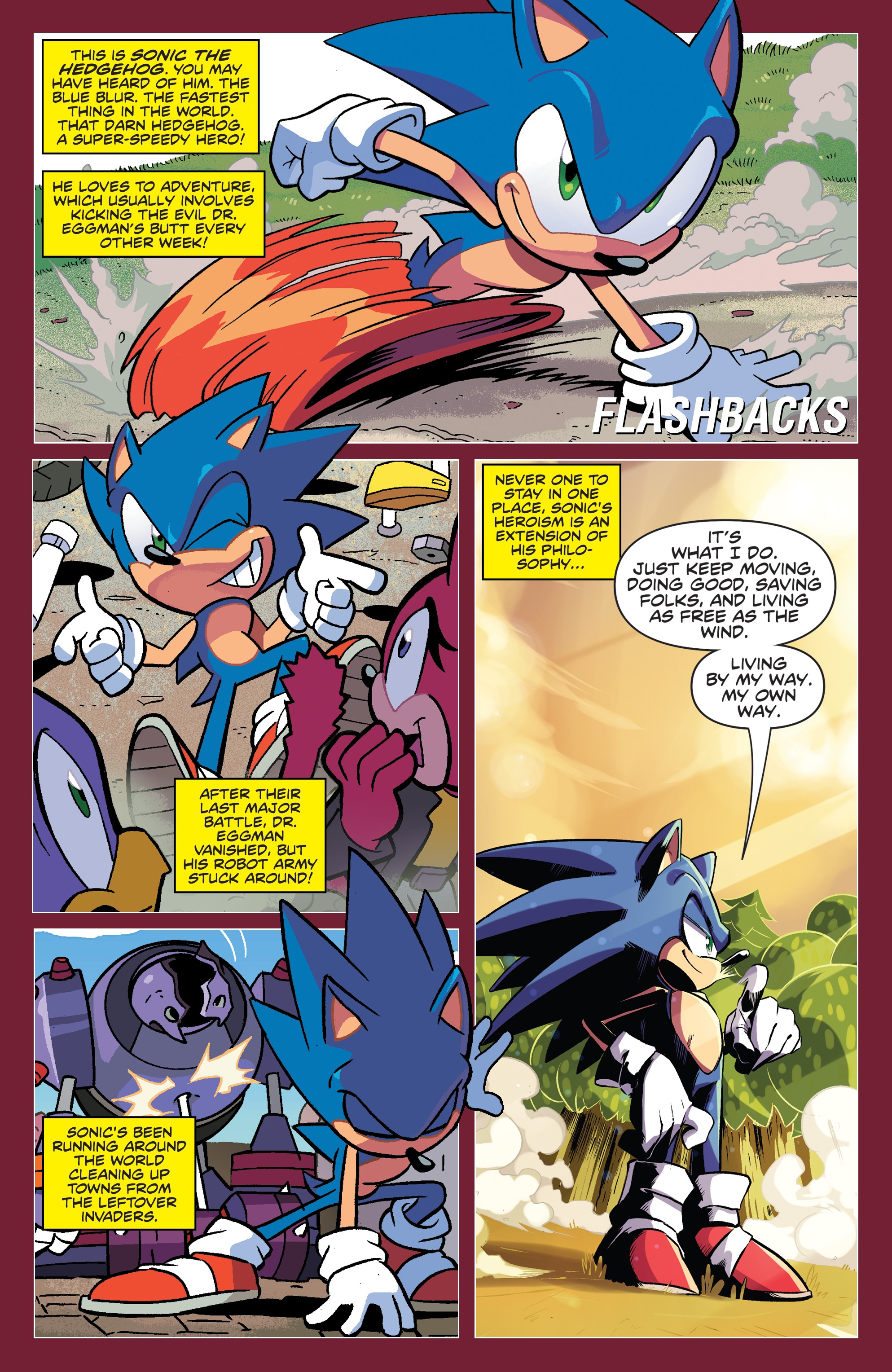 Read online Sonic the Hedgehog: Tangle & Whisper comic -  Issue #0 - 7