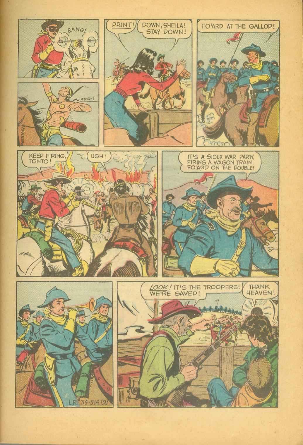 Read online The Lone Ranger (1948) comic -  Issue #34 - 11