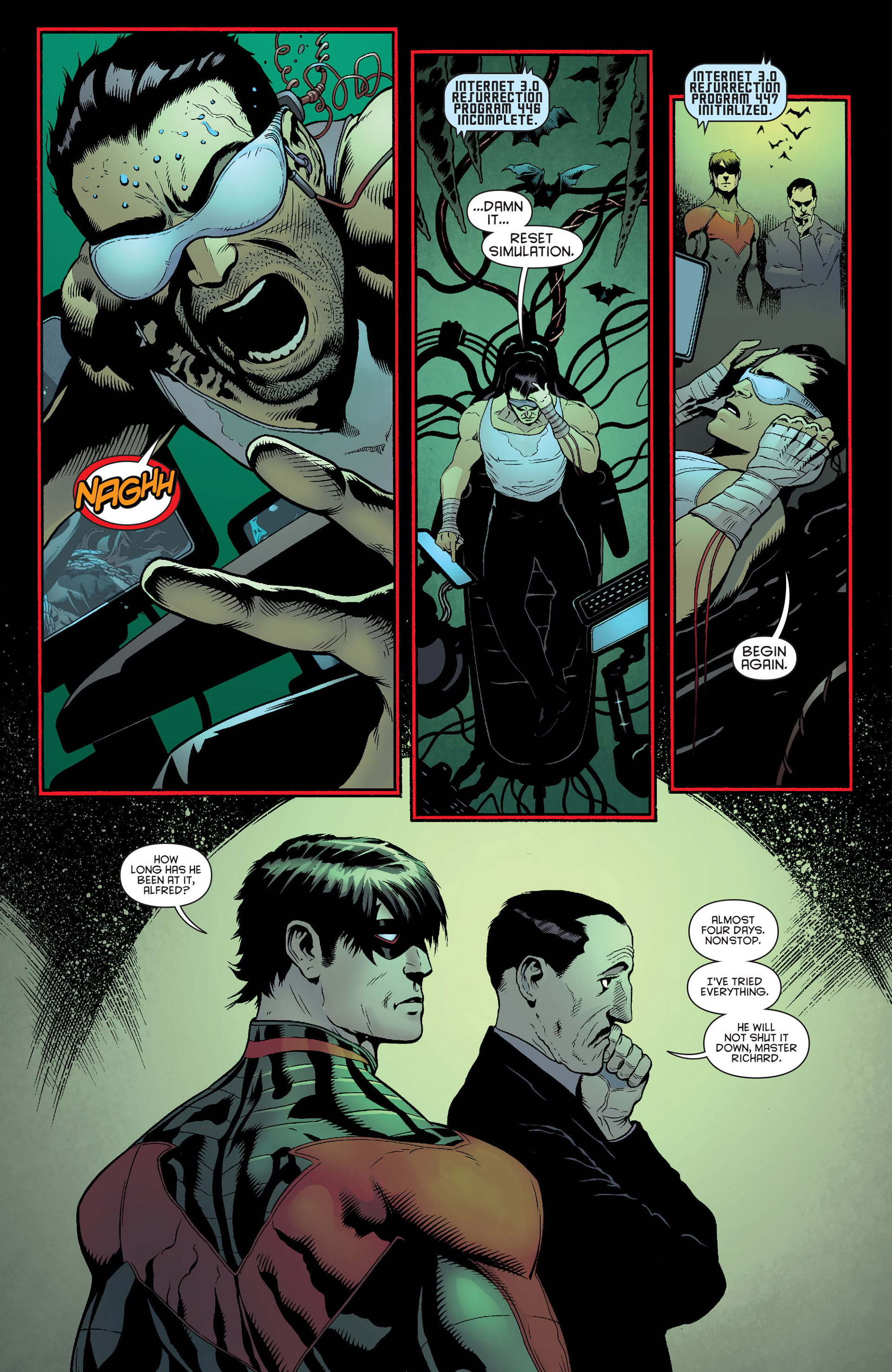 Read online Batman and Robin (2011) comic -  Issue #23 - Batman and Nightwing - 4