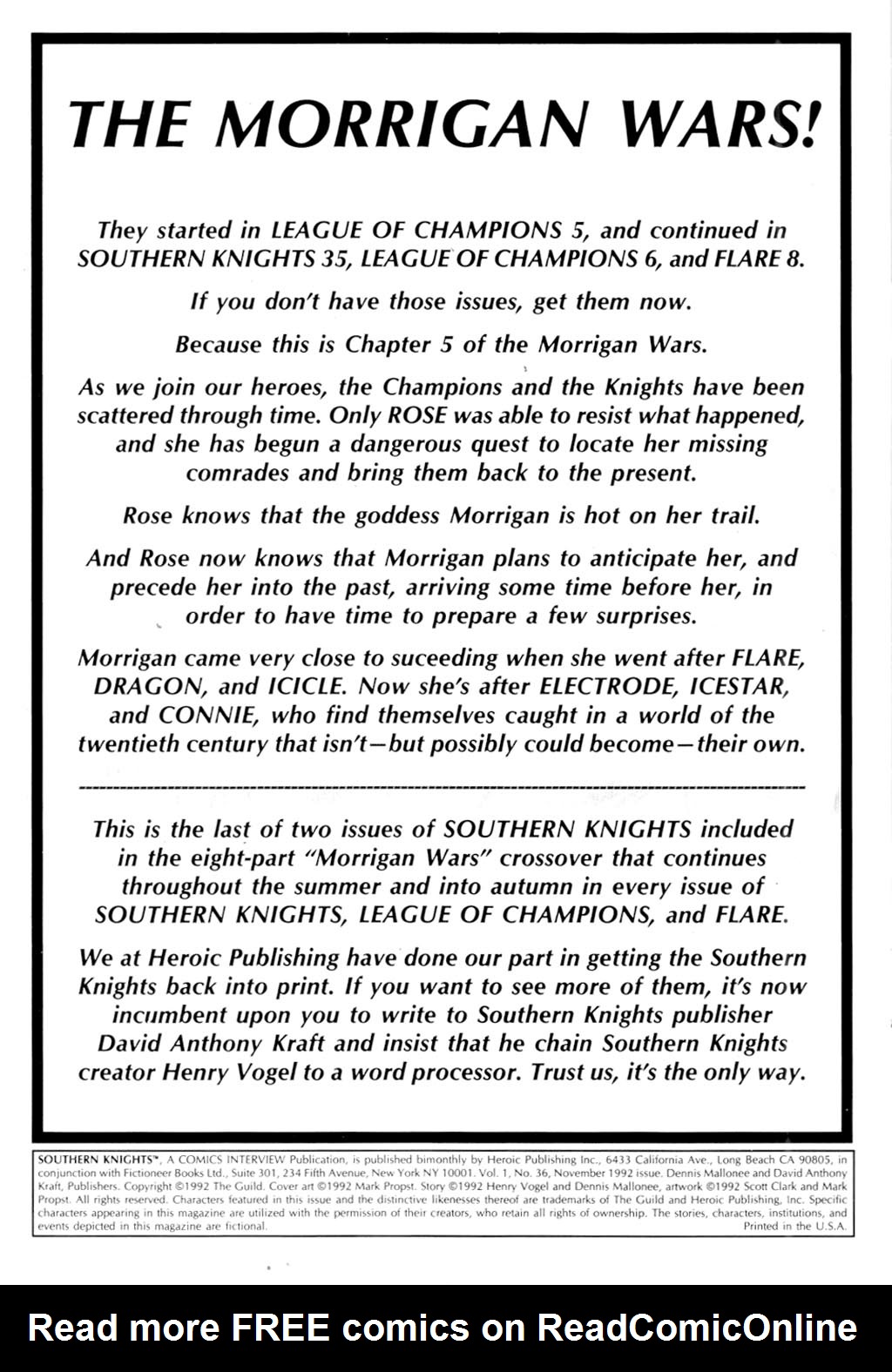 Read online Southern Knights comic -  Issue #36 - 2