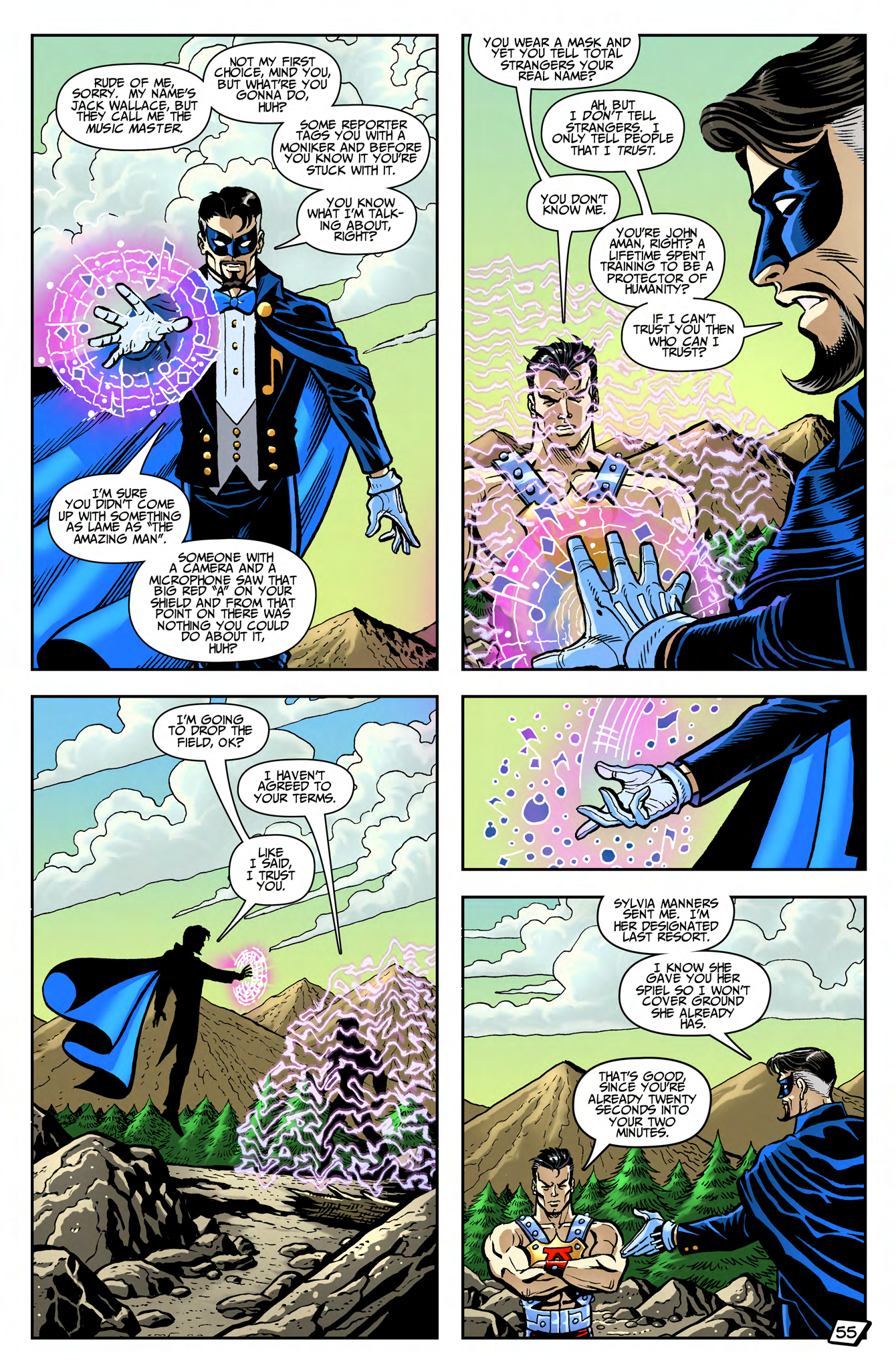 Read online John Aman Amazing Man comic -  Issue #3 - 9