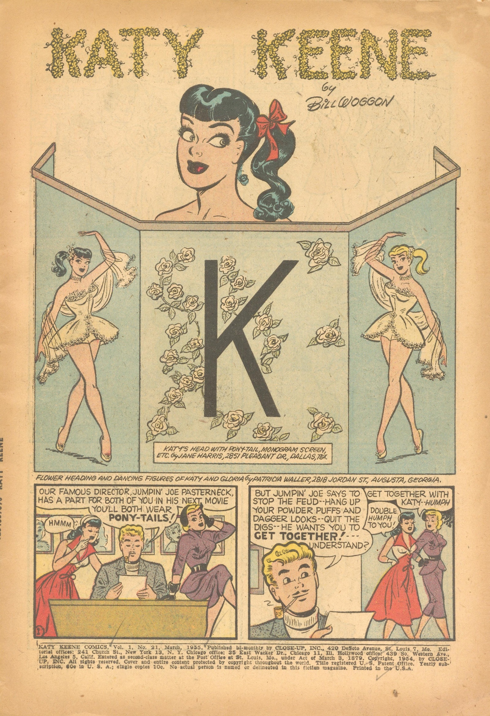 Read online Katy Keene (1949) comic -  Issue #21 - 3