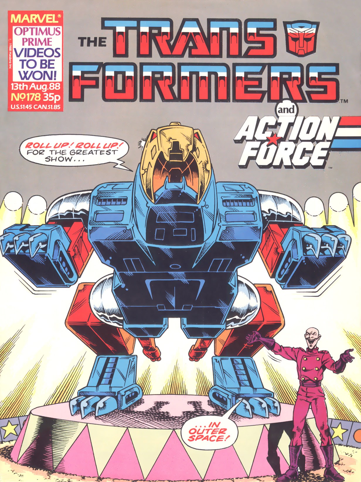 Read online The Transformers (UK) comic -  Issue #178 - 1