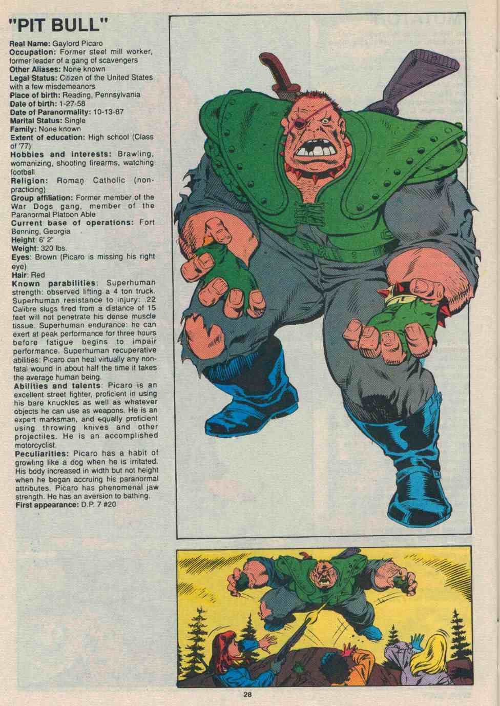 Read online D.P.7 comic -  Issue #26 - 28