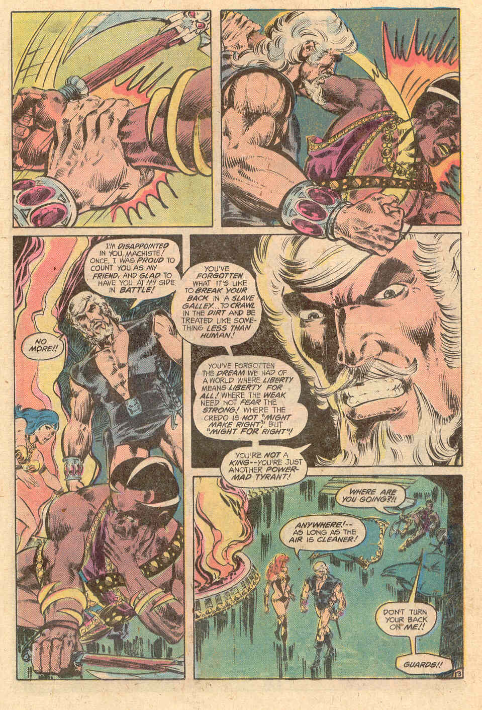 Read online Warlord (1976) comic -  Issue #7 - 14