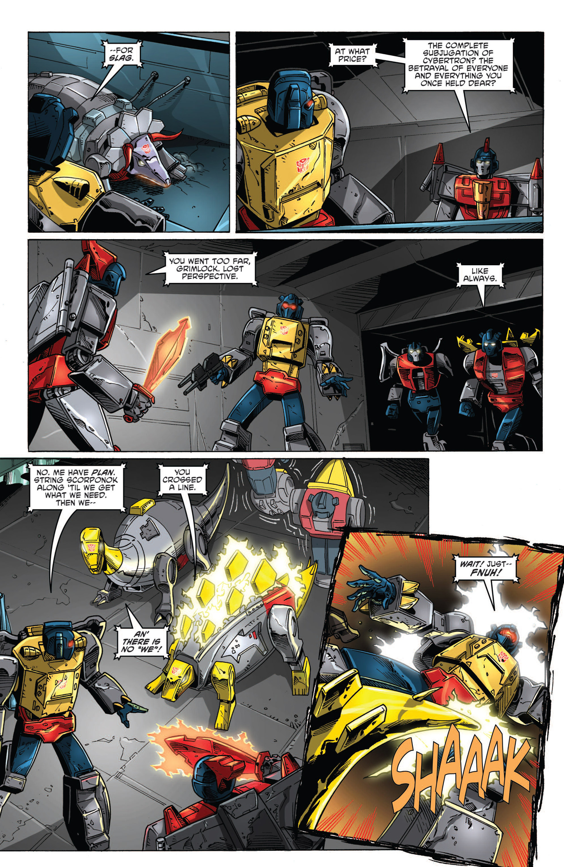 Read online The Transformers: Regeneration One comic -  Issue #89 - 16
