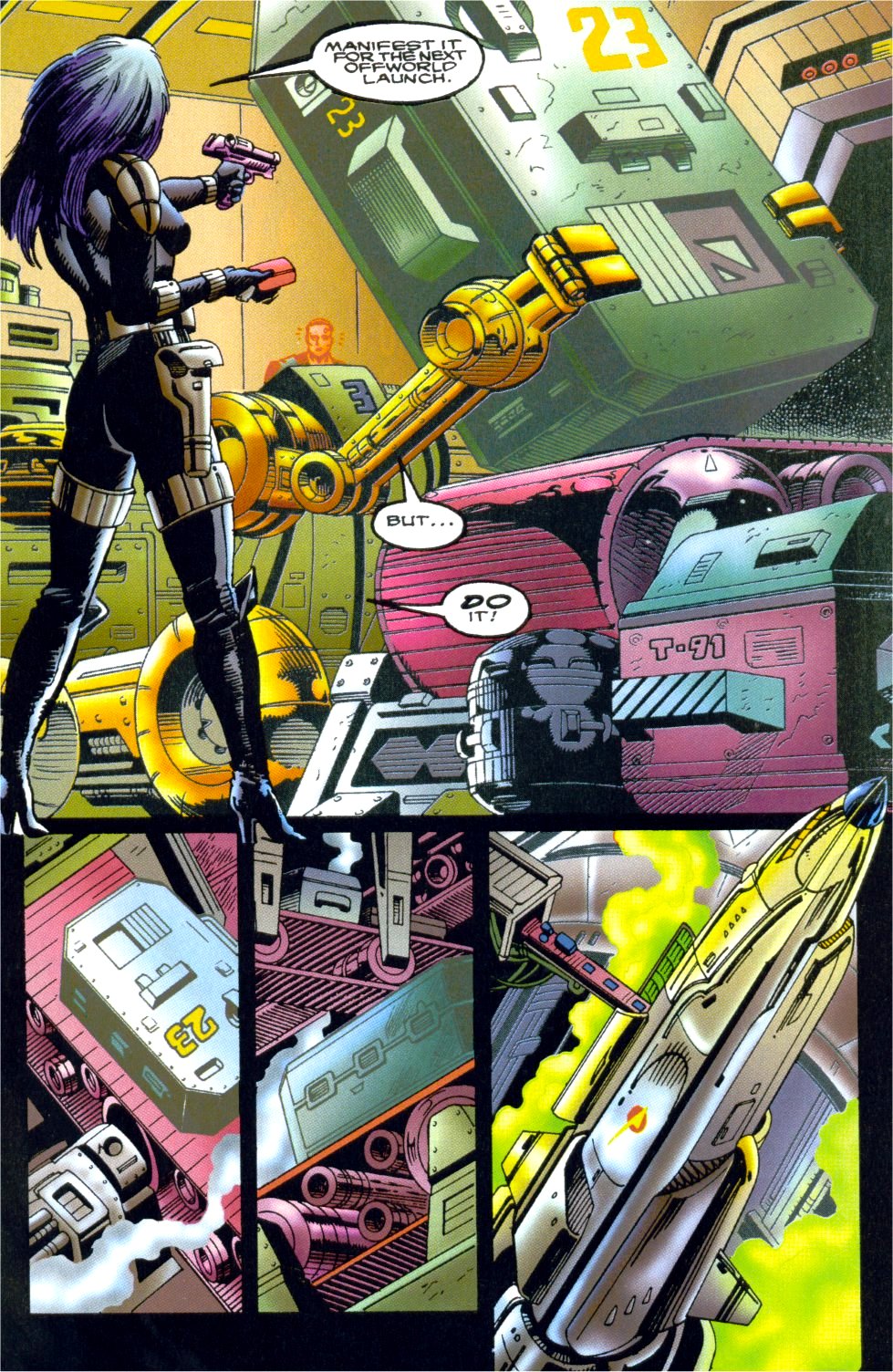 Read online Punisher 2099 comic -  Issue #33 - 11