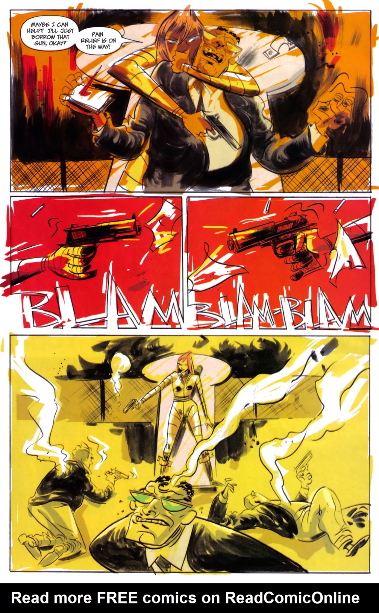 Read online Killing Girl comic -  Issue #3 - 7