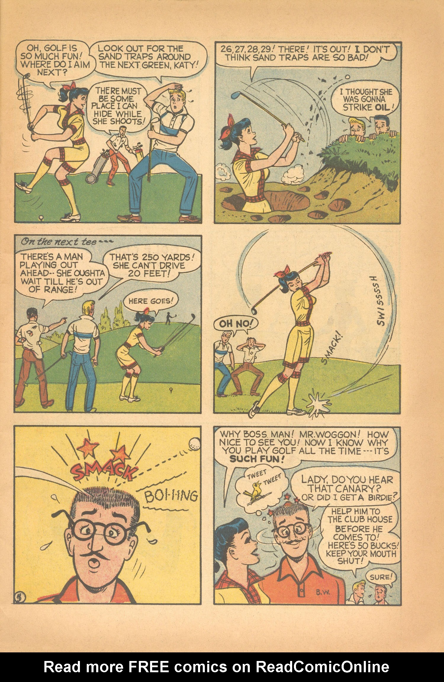 Read online Katy Keene (1949) comic -  Issue #49 - 7