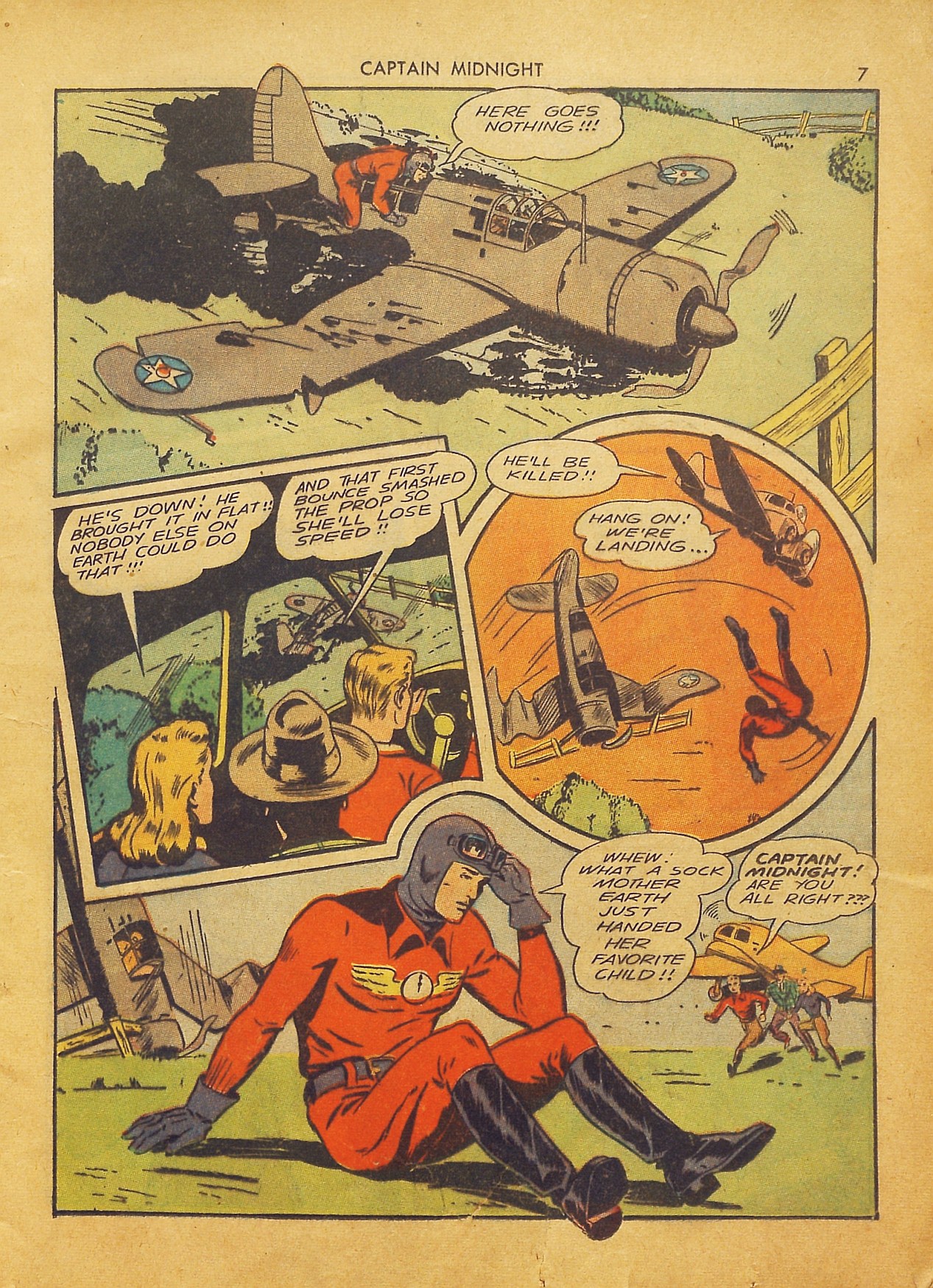 Read online Captain Midnight (1942) comic -  Issue #2 - 6