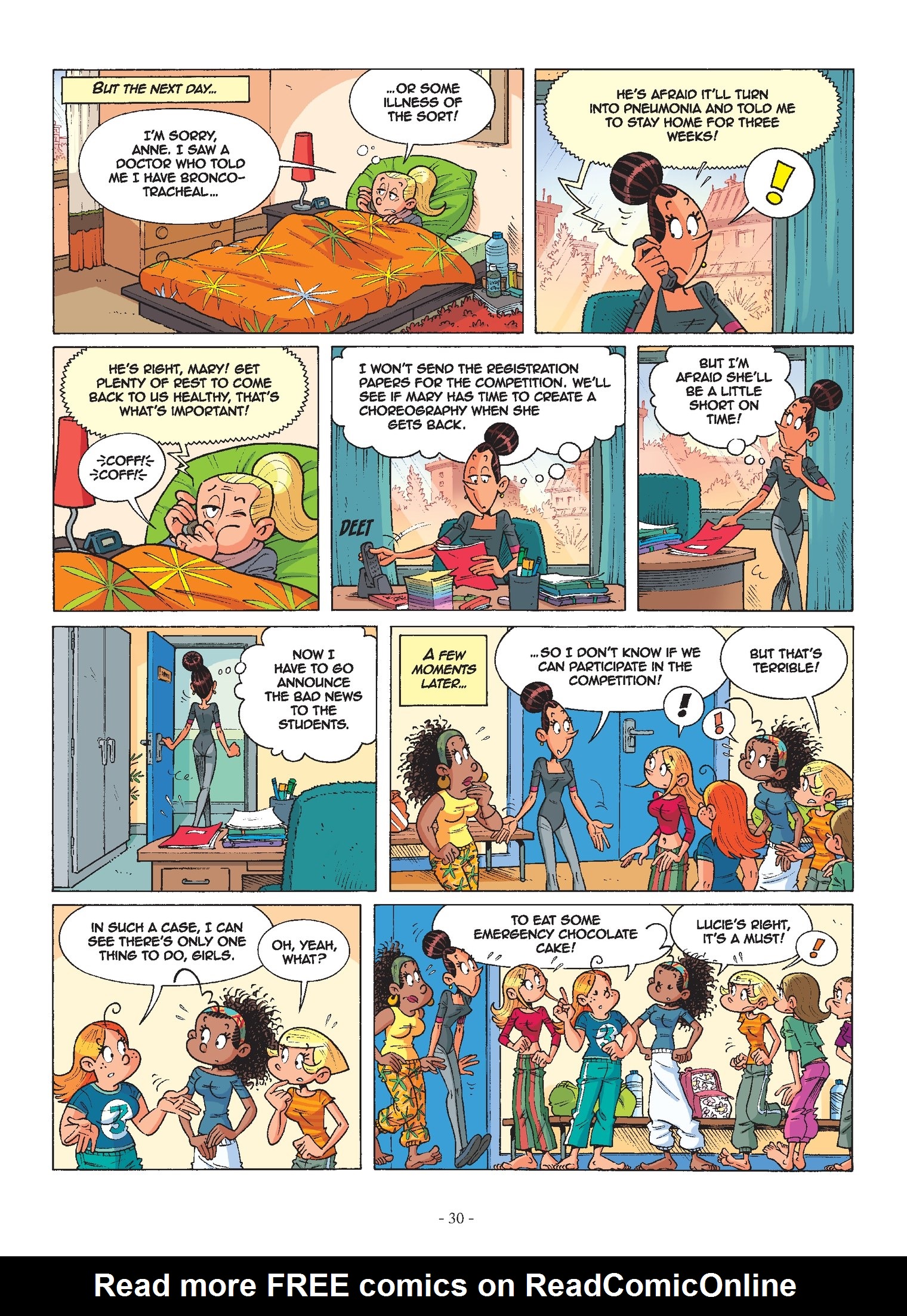 Read online Dance Class comic -  Issue #7 - 32