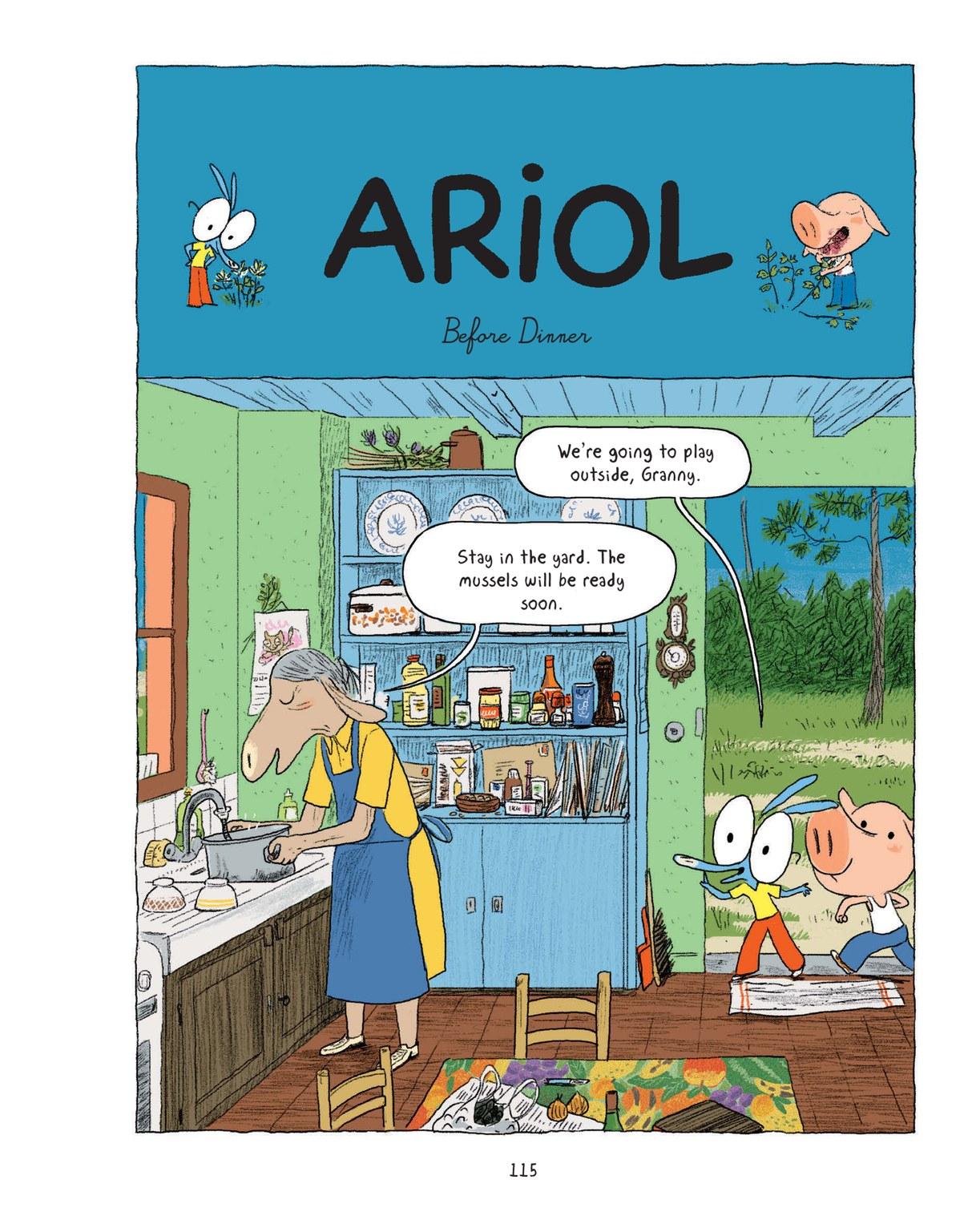 Read online Ariol comic -  Issue # TPB 3 - 117