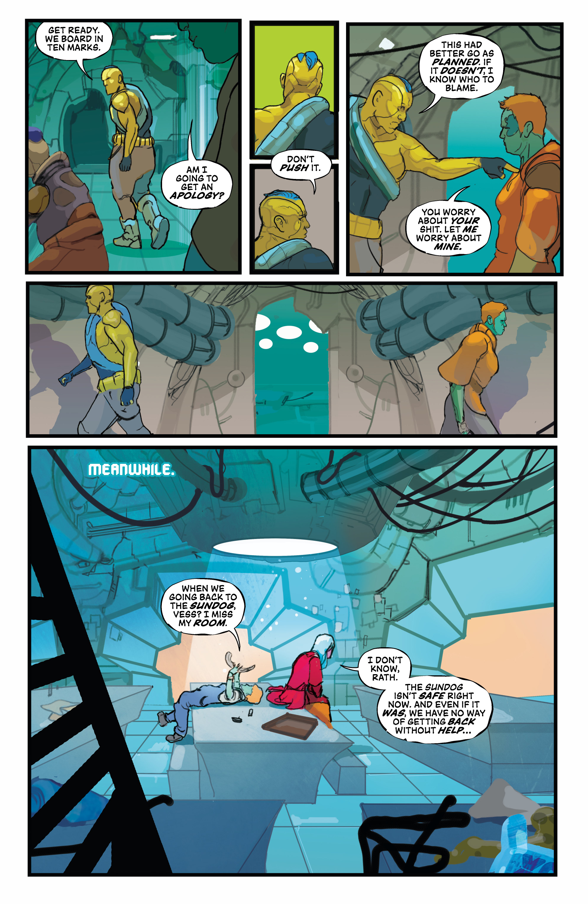 Read online Invisible Kingdom comic -  Issue #8 - 9