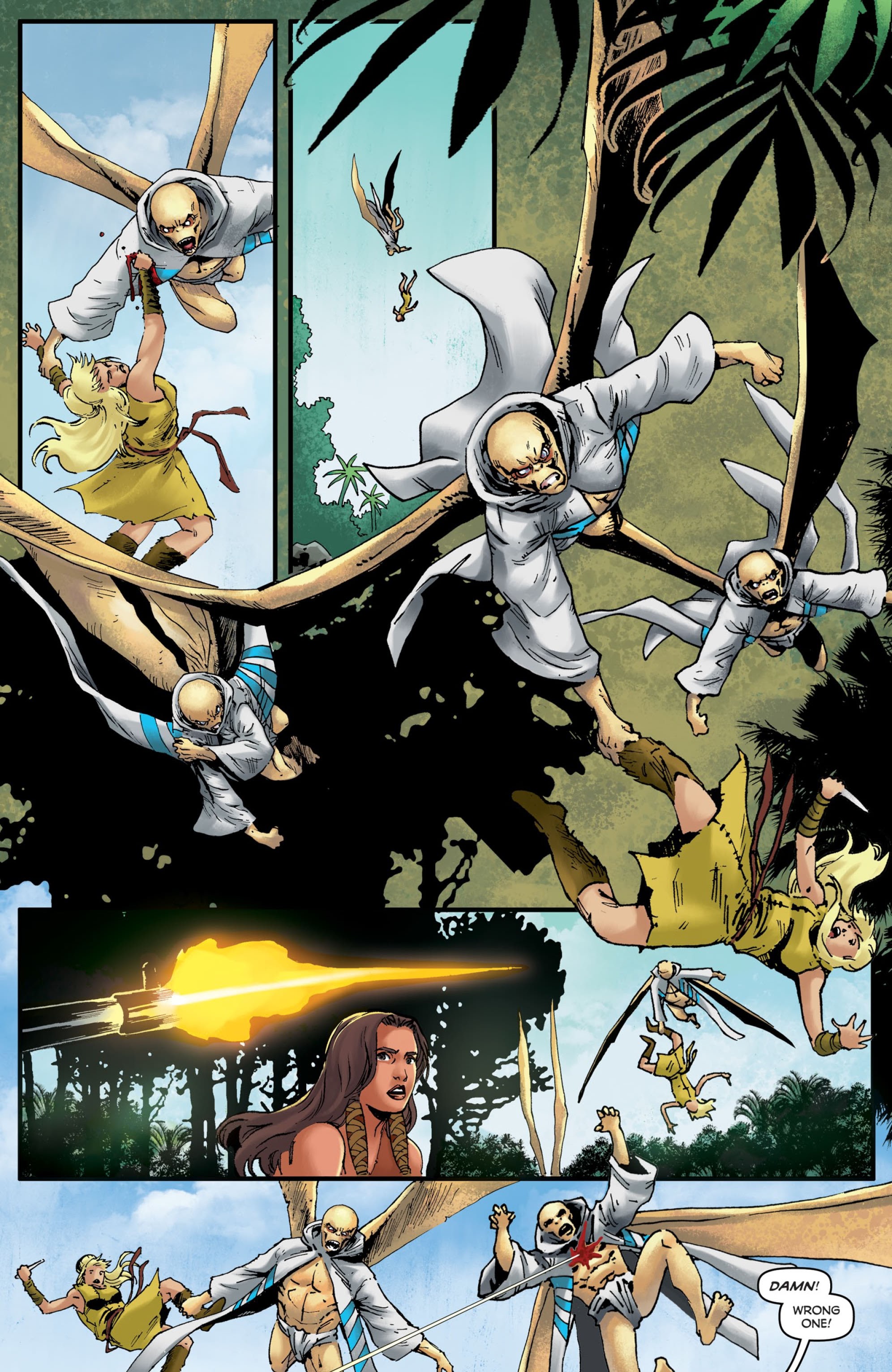 Read online The Land That Time Forgot: Fearless comic -  Issue #3 - 4