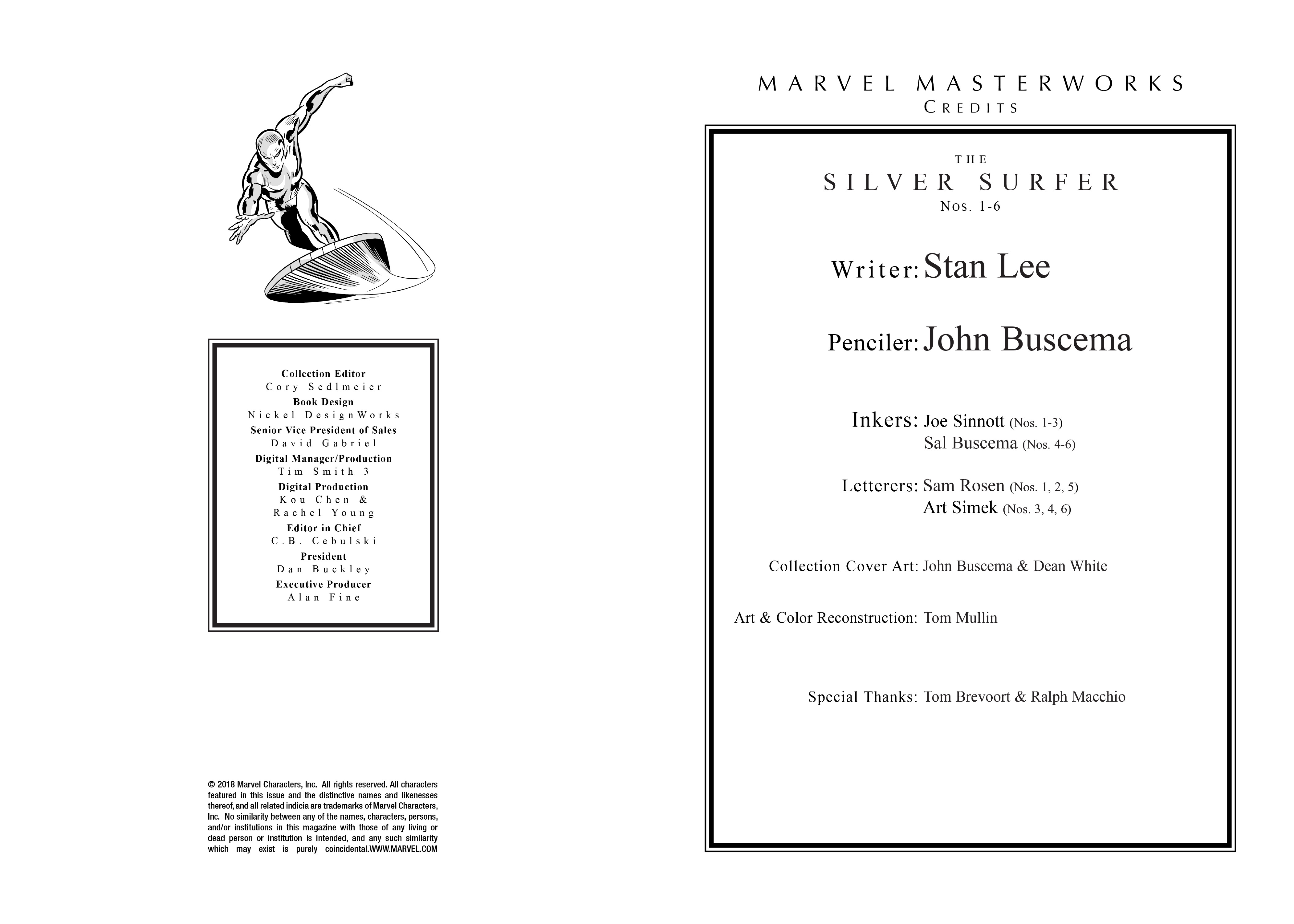 Read online Marvel Masterworks: The Silver Surfer comic -  Issue # TPB 1 (Part 1) - 3