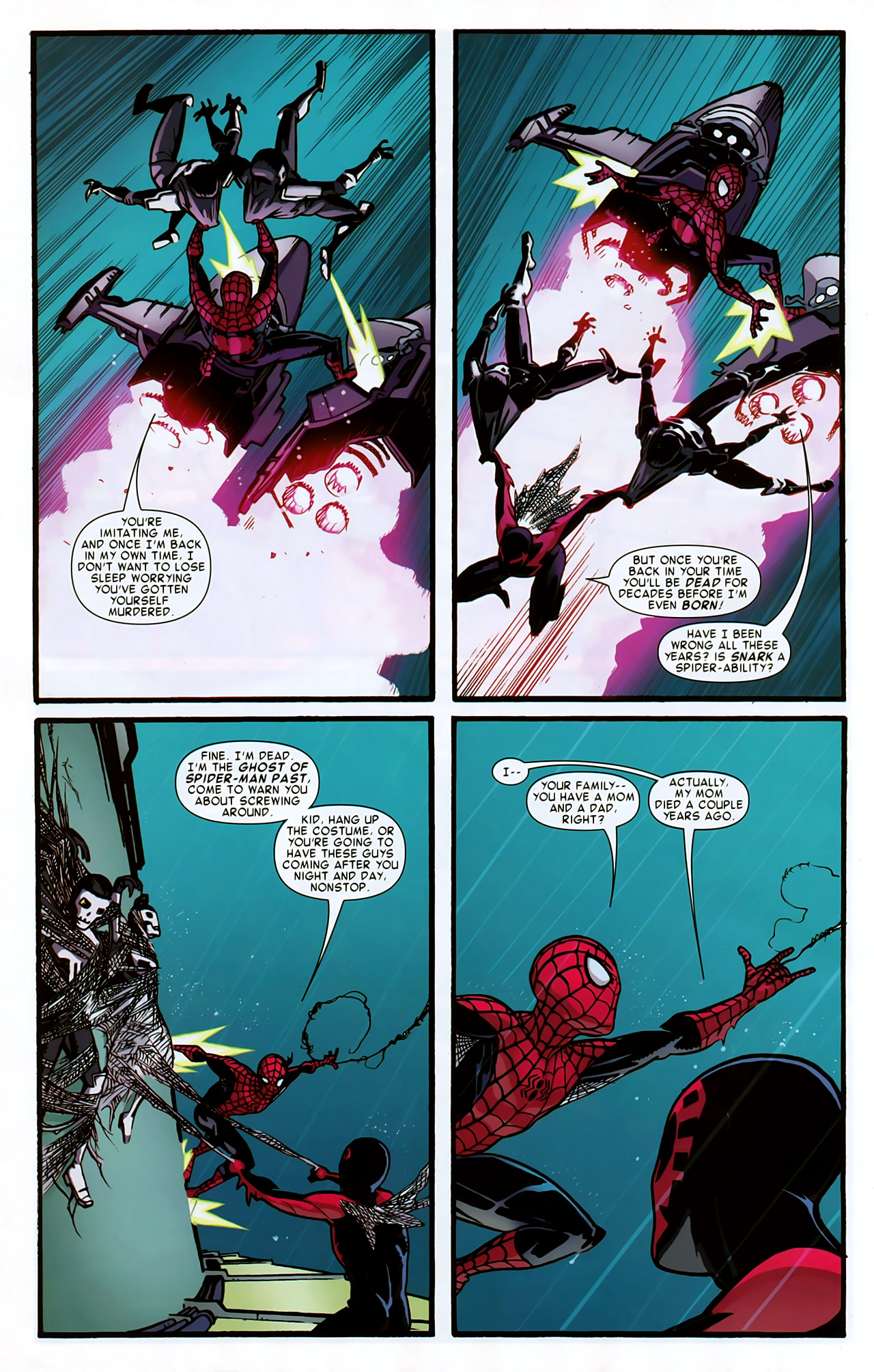 Read online Timestorm 2009/2099: Spider-Man comic -  Issue # Full - 21