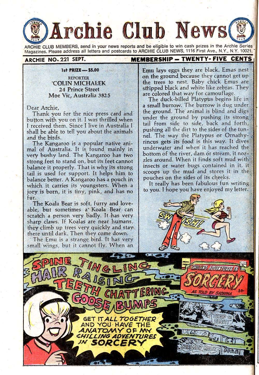 Read online Archie (1960) comic -  Issue #221 - 26