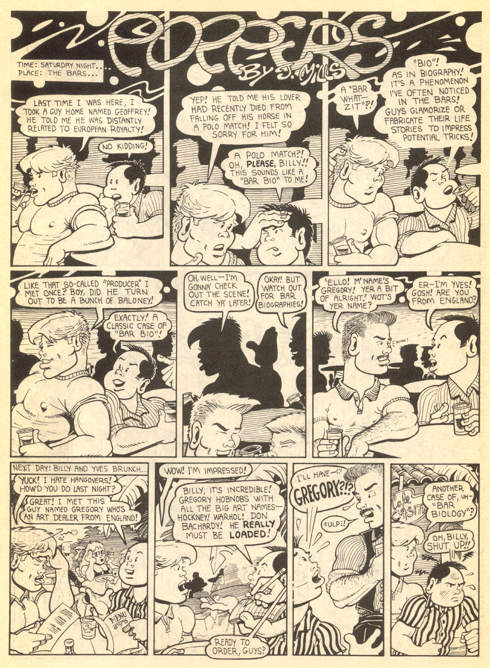 Read online Gay Comix (Gay Comics) comic -  Issue #9 - 38