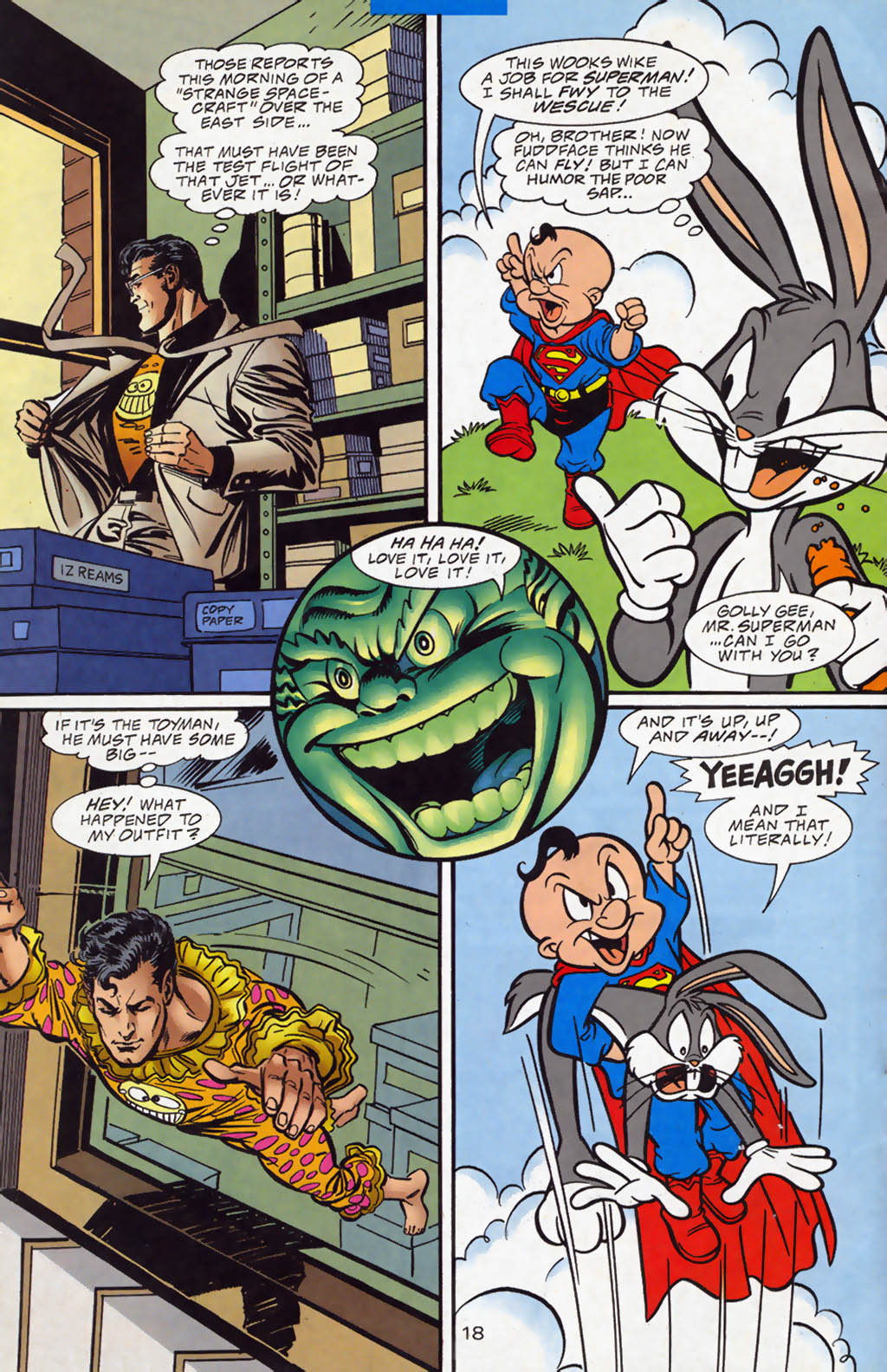 Read online Superman & Bugs Bunny comic -  Issue #2 - 19